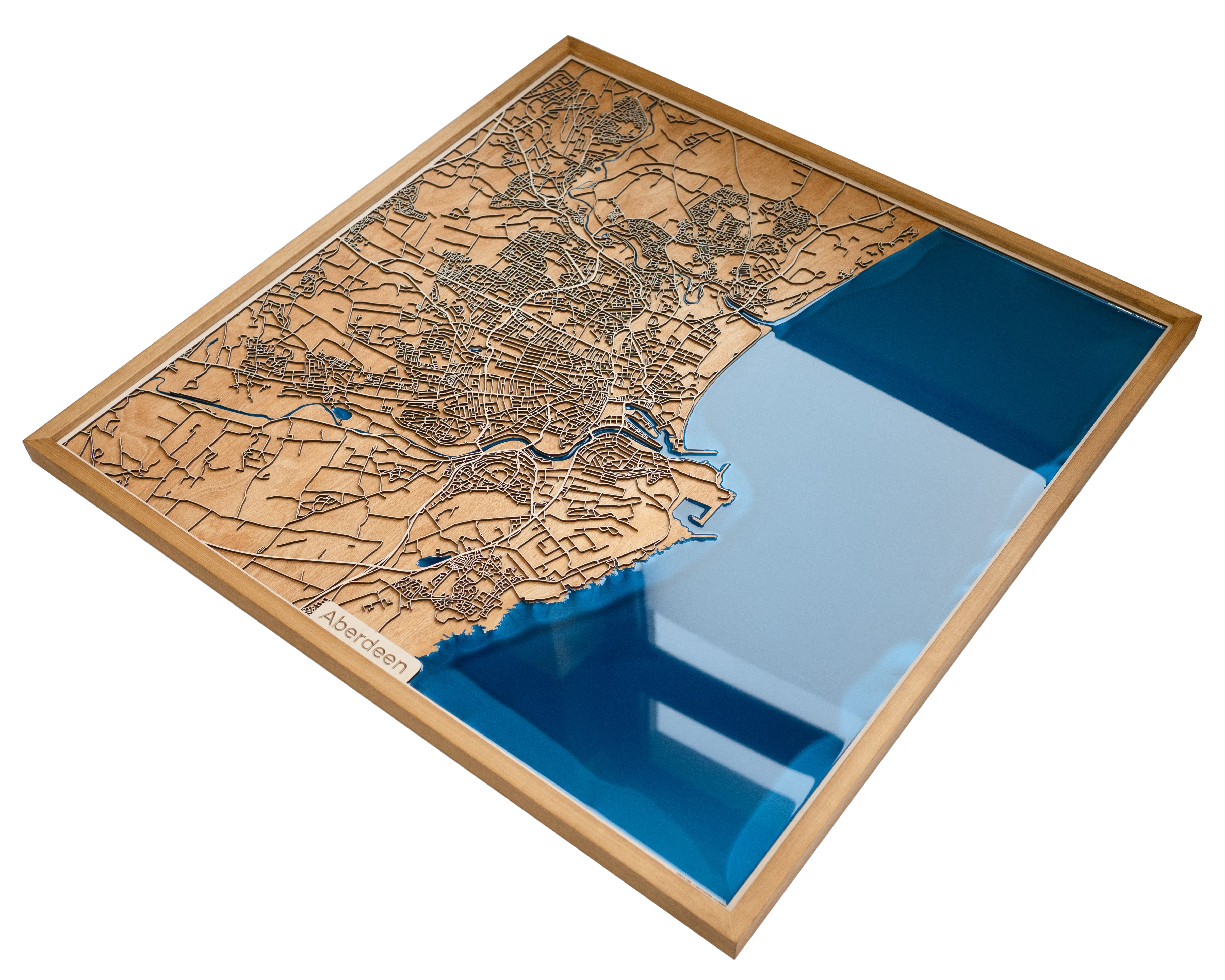 Aberdeen Scotland Map
