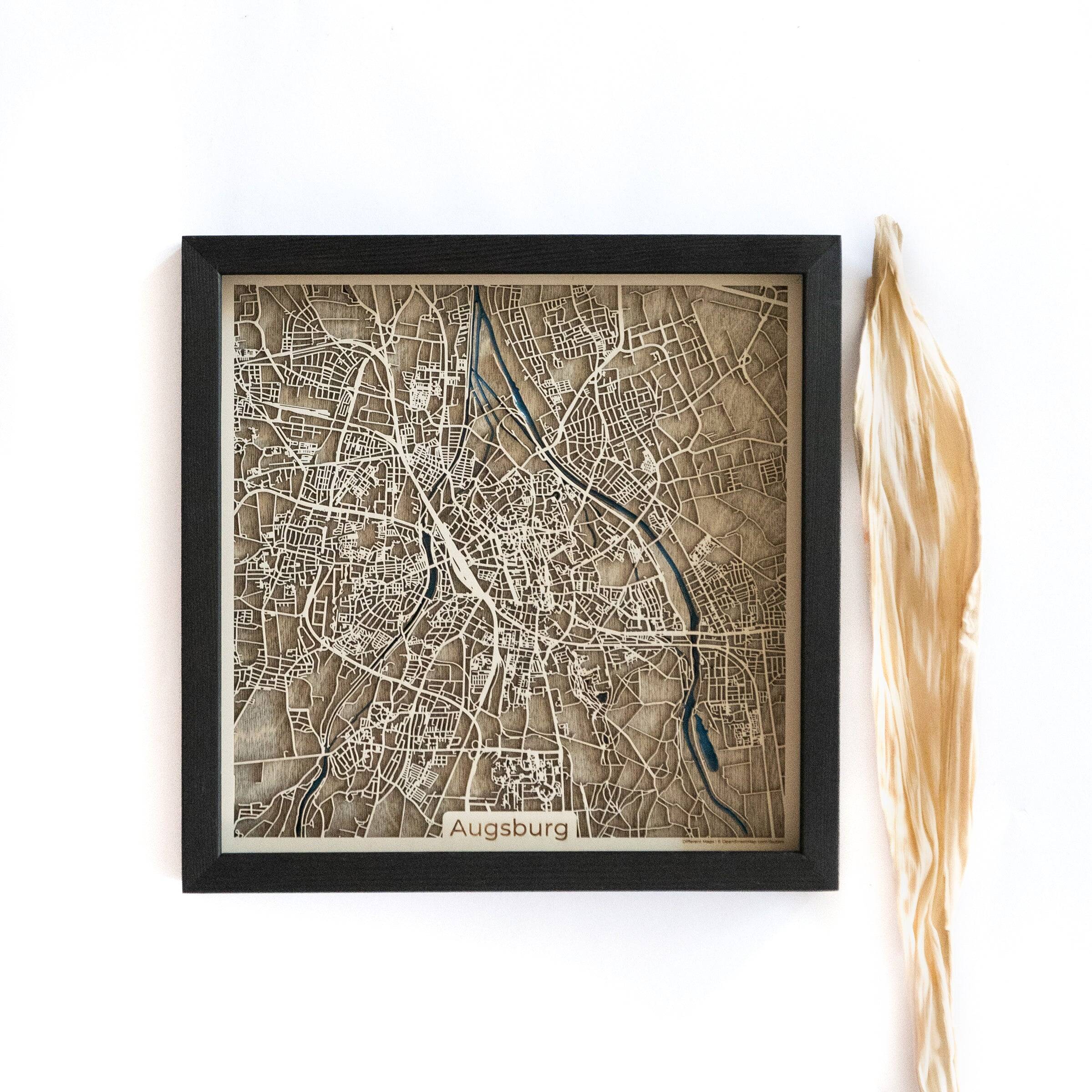 Augsburg Wood Map