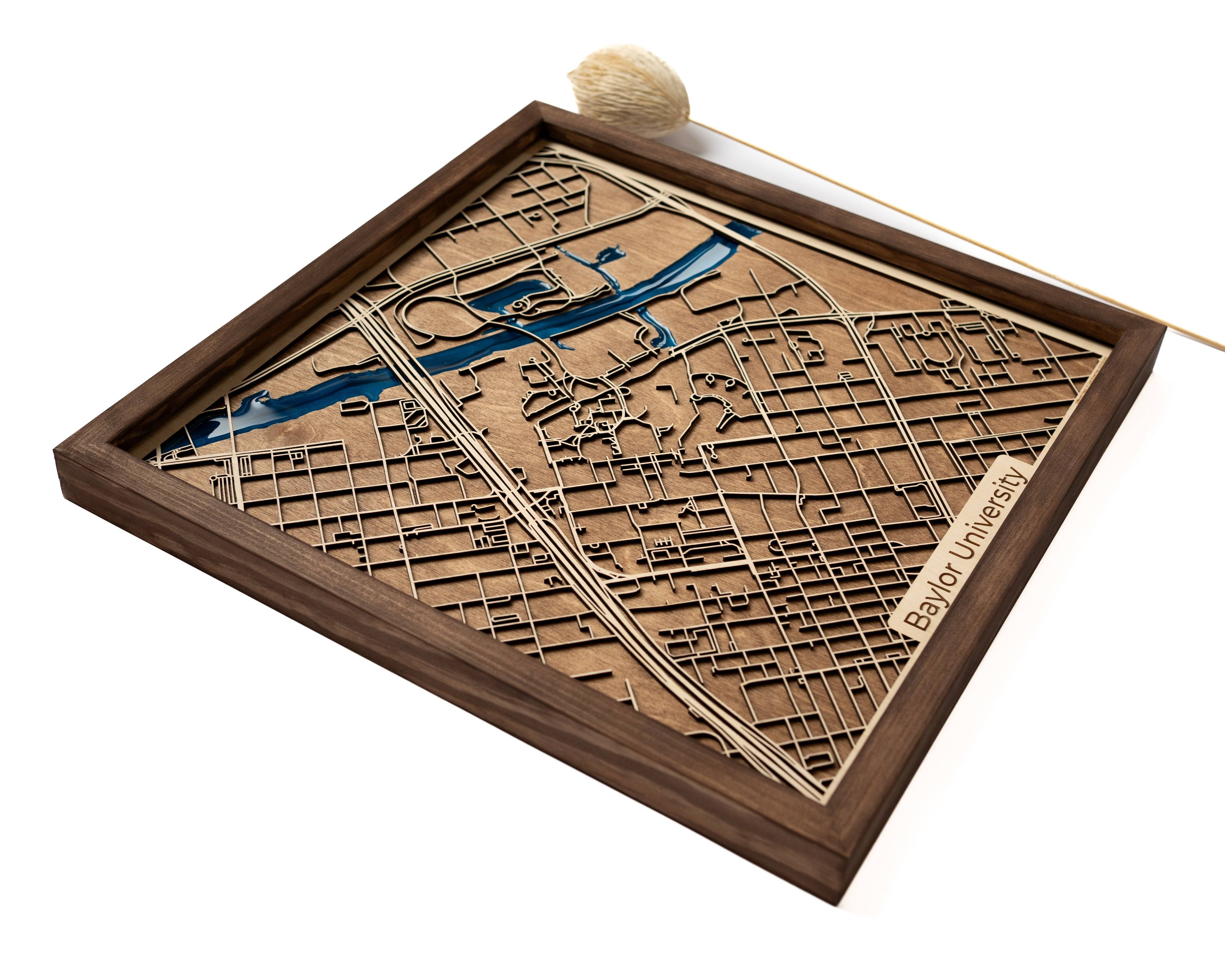 Baylor University Map