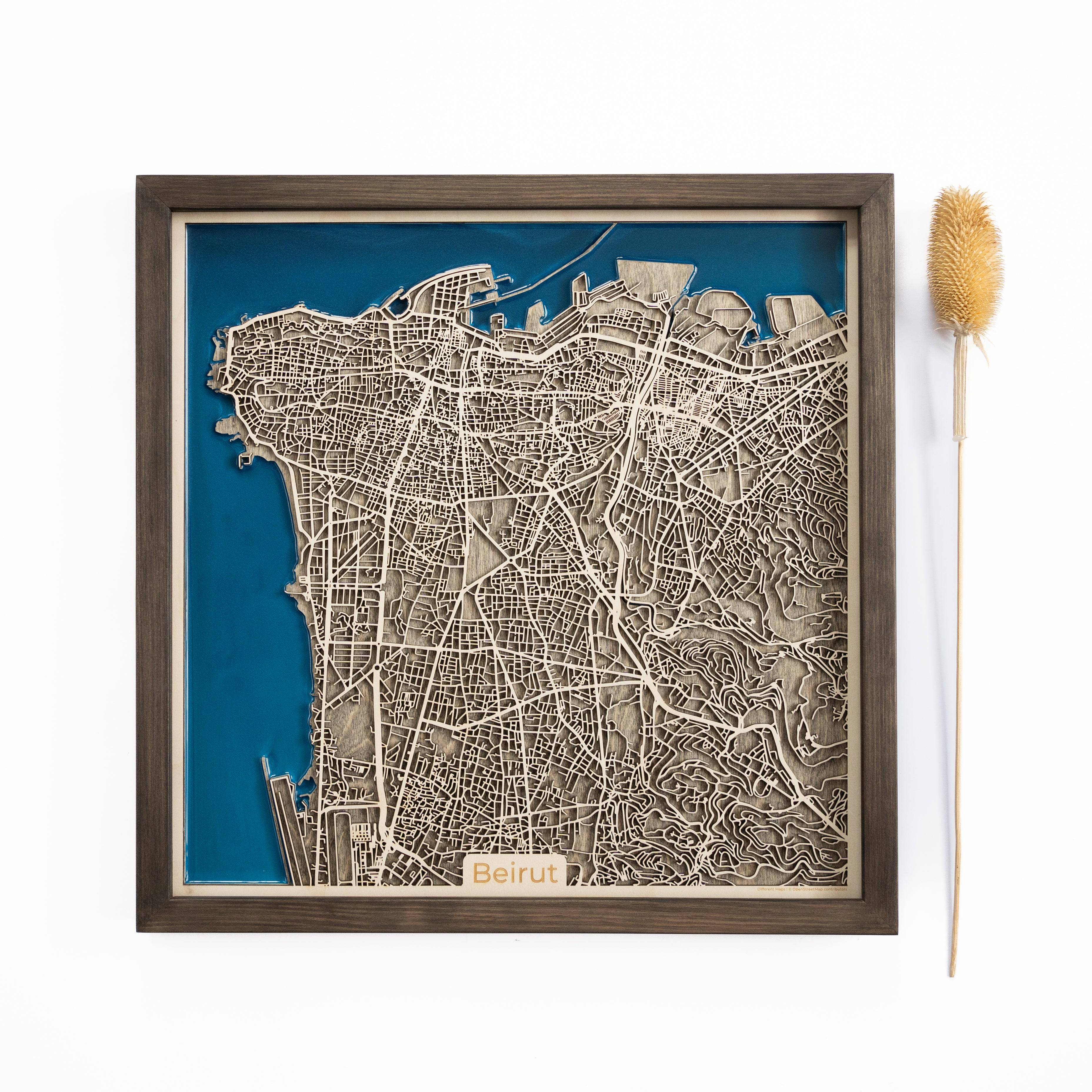 Beirut Wood Map