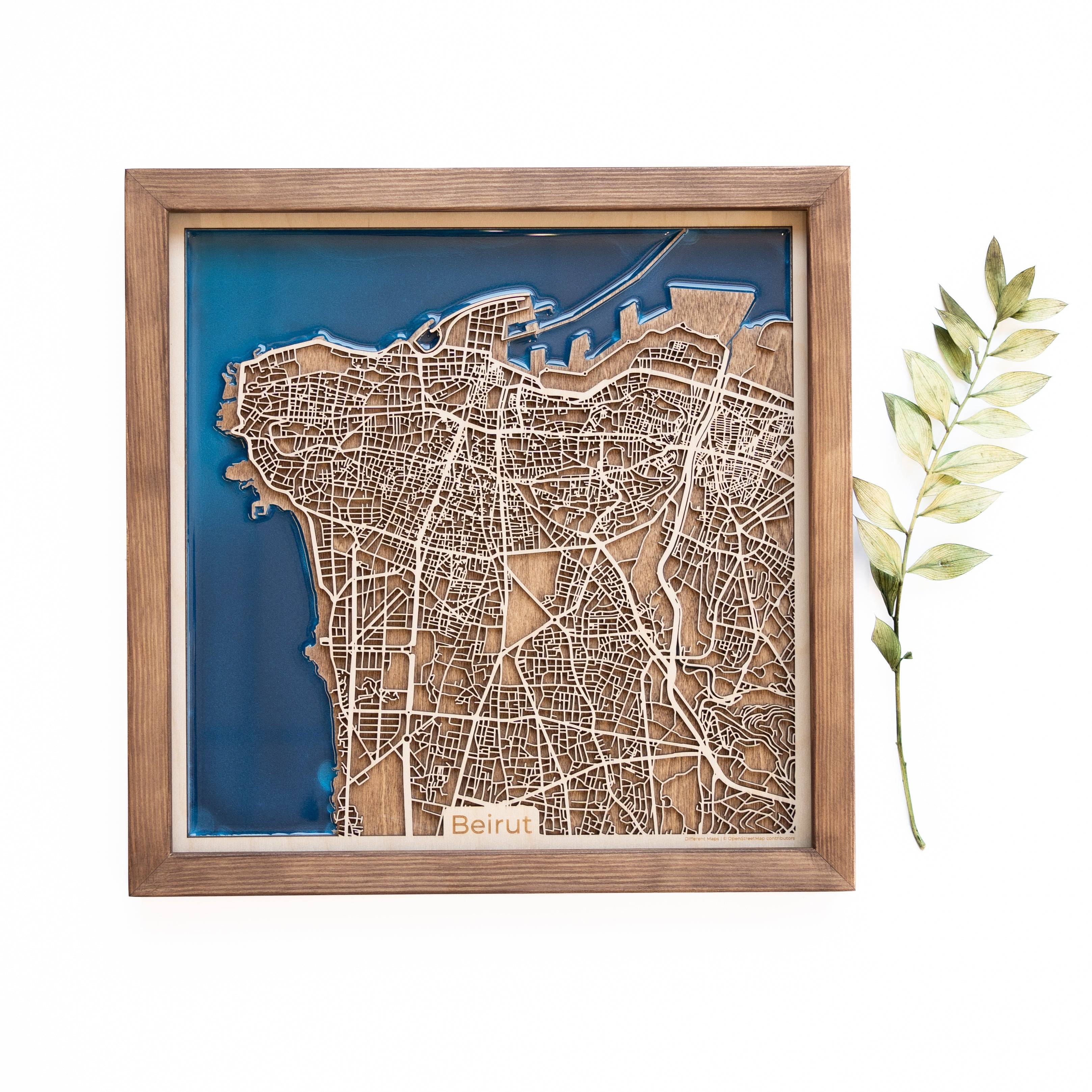 Beirut Wood Map