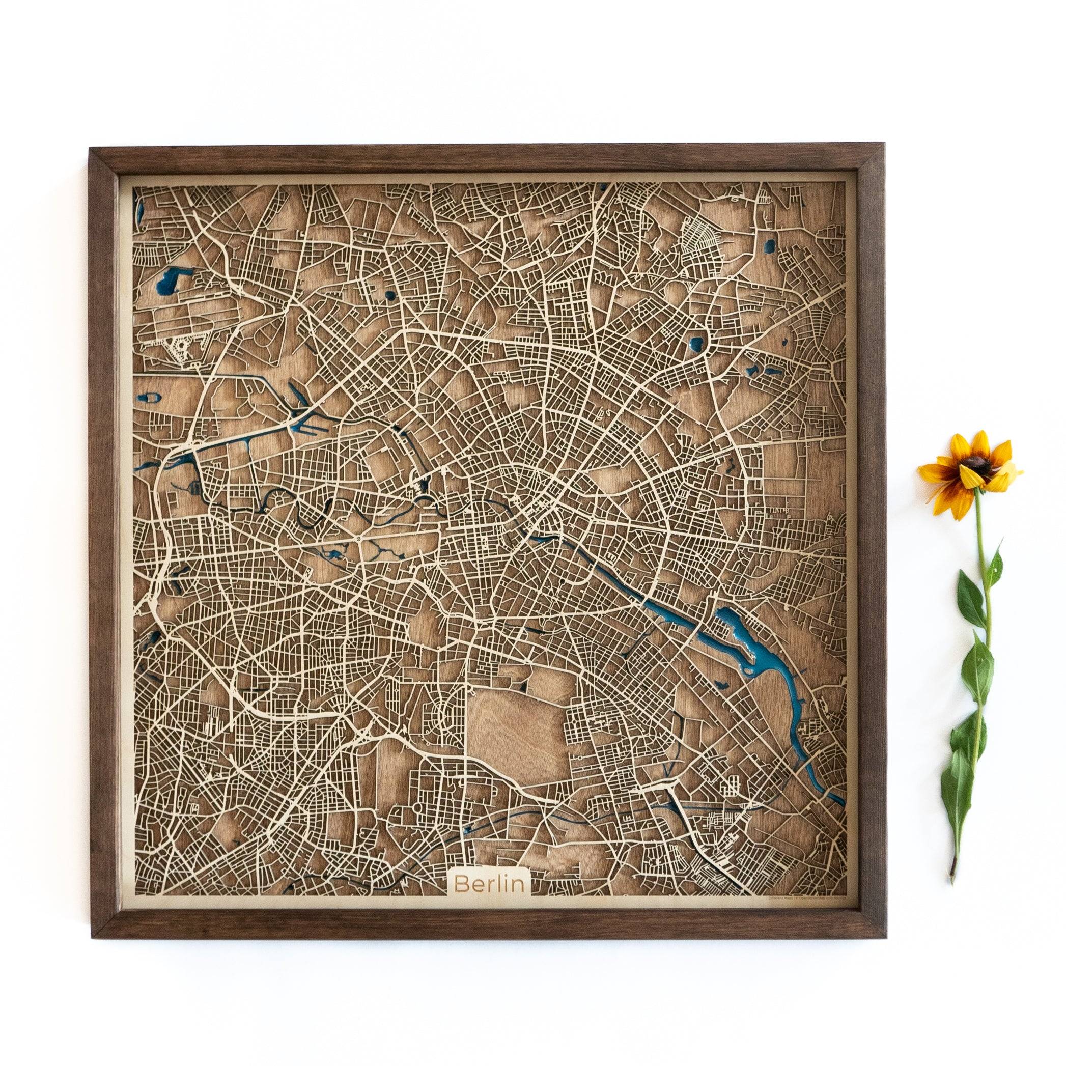 Berlin Wood Map