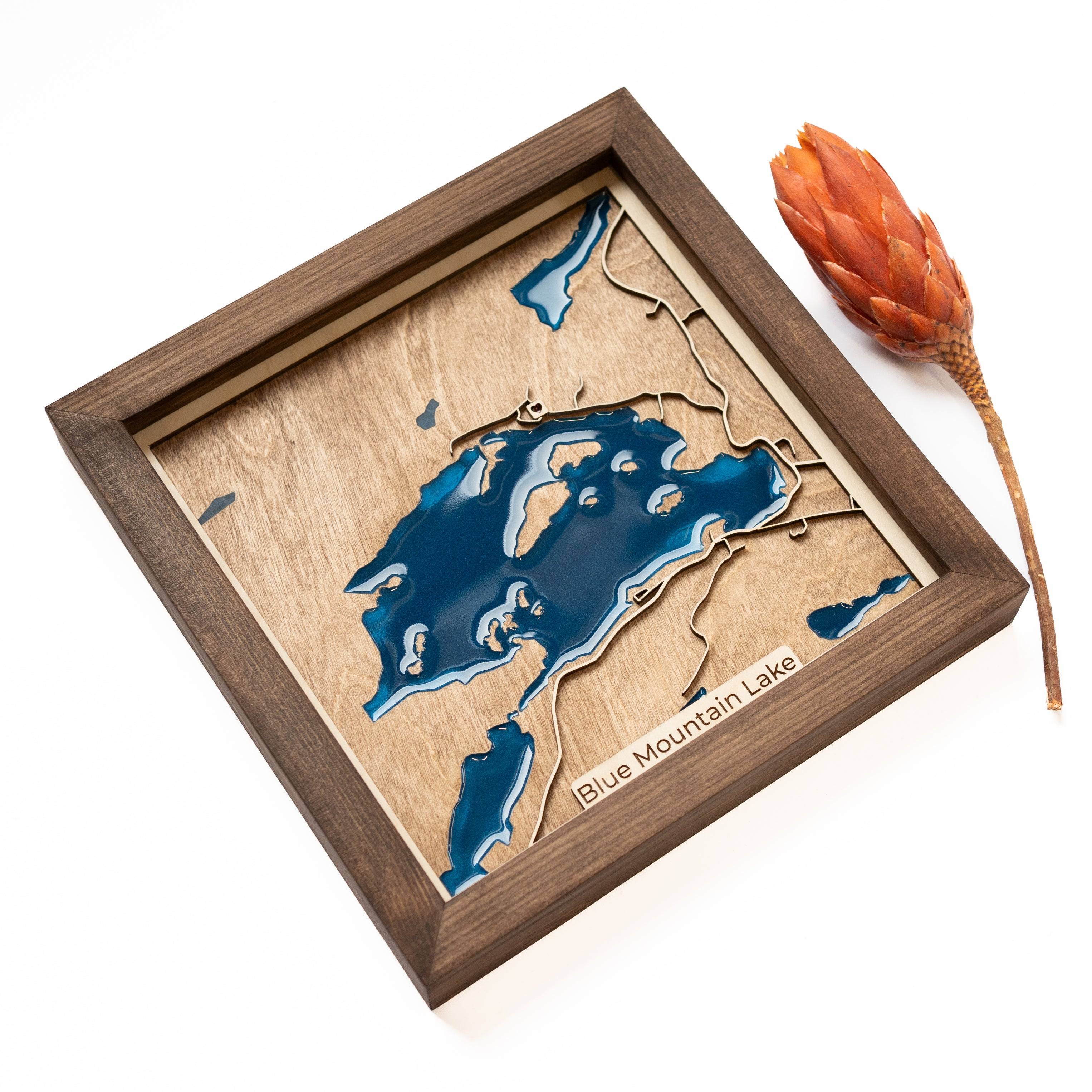 Blue Mountain Lake Map