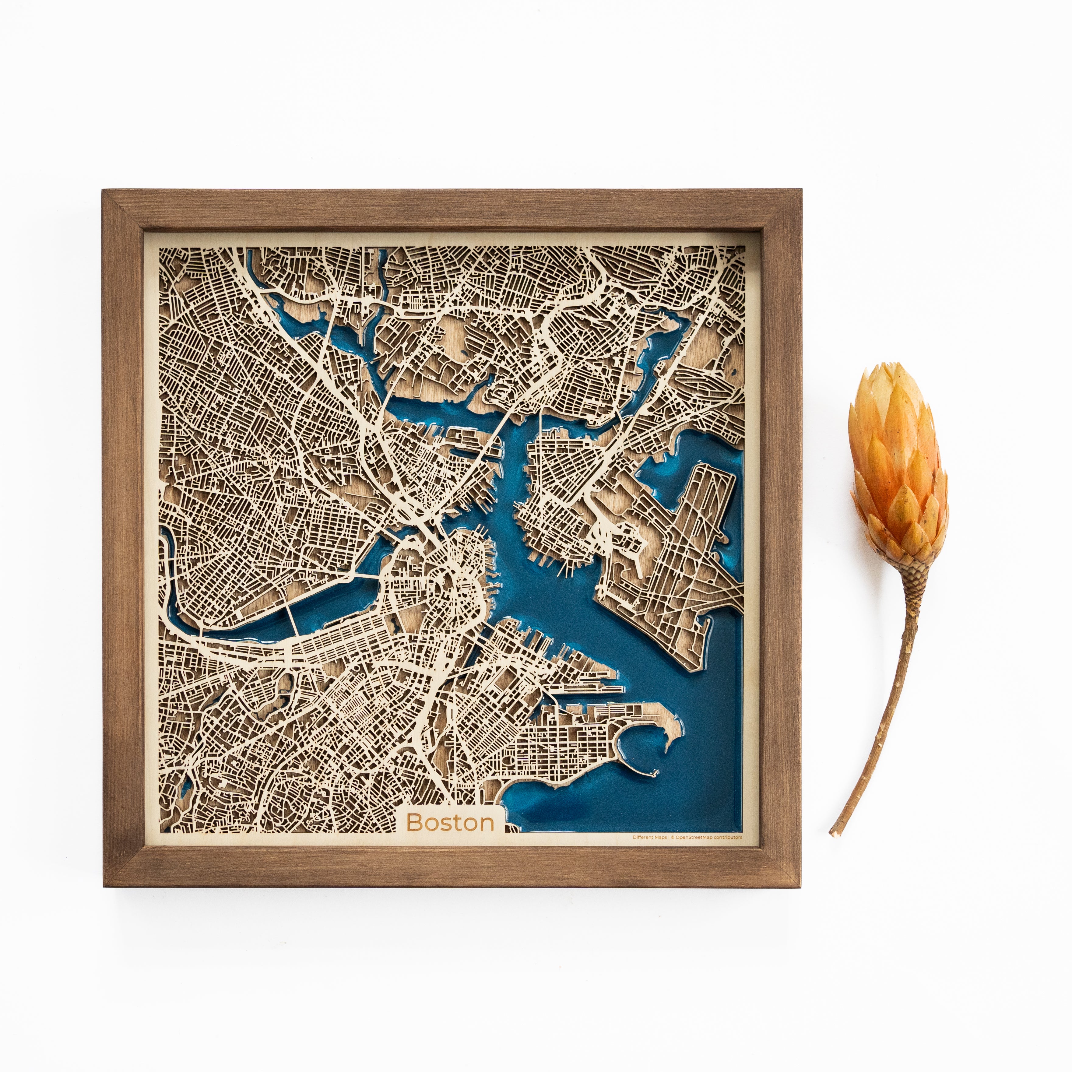 Boston Wood Map
