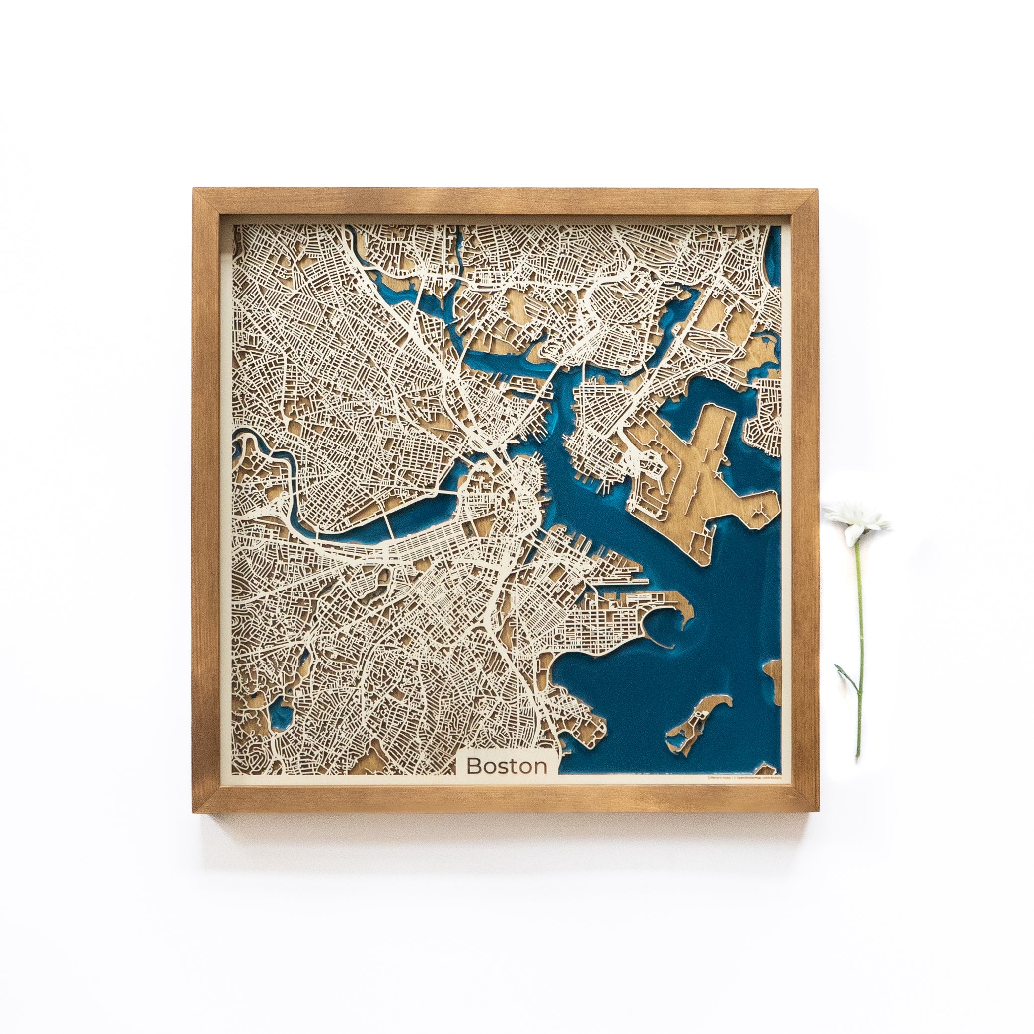 Boston Wood Map