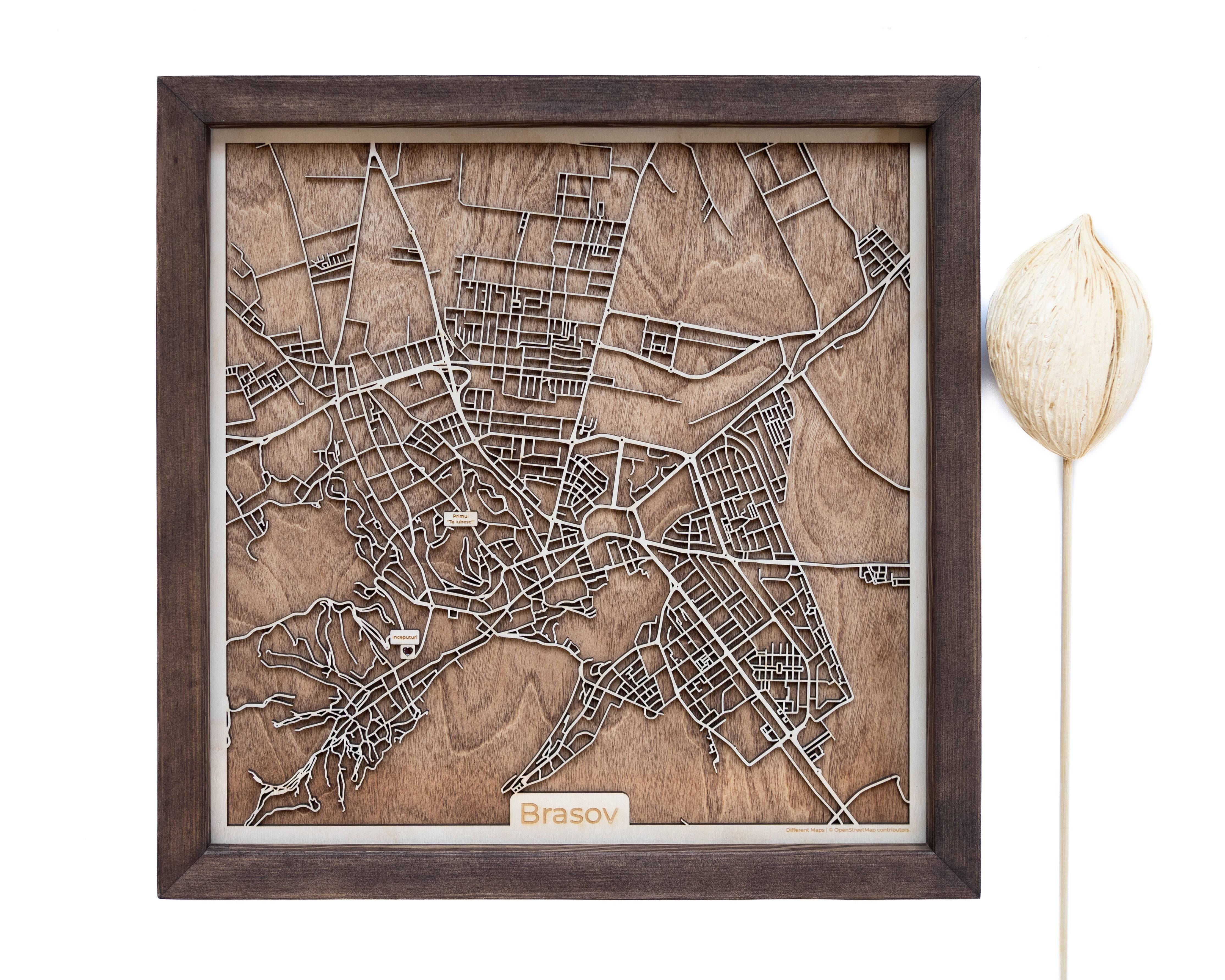 Brasov Wood Map