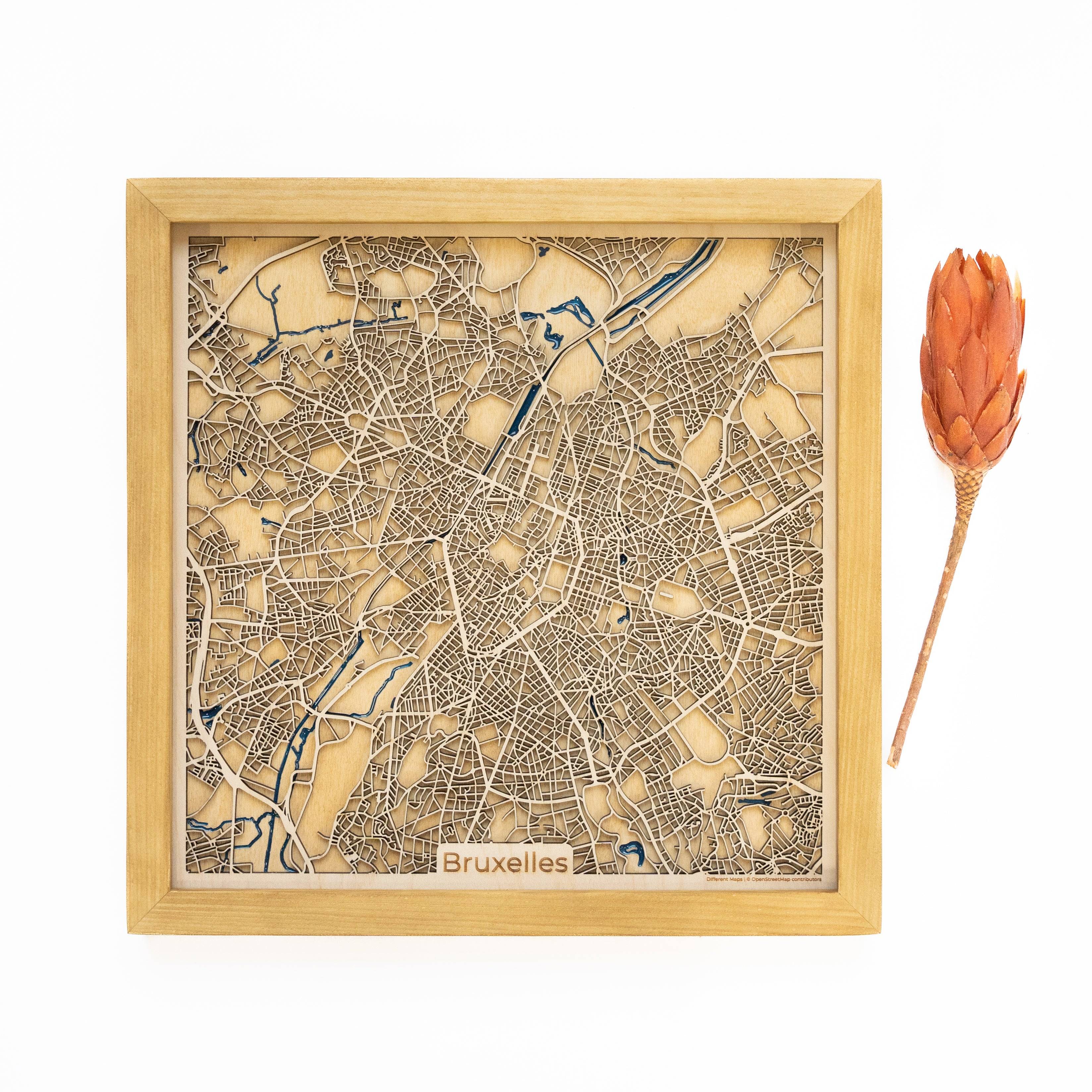 Brussels Wood Map