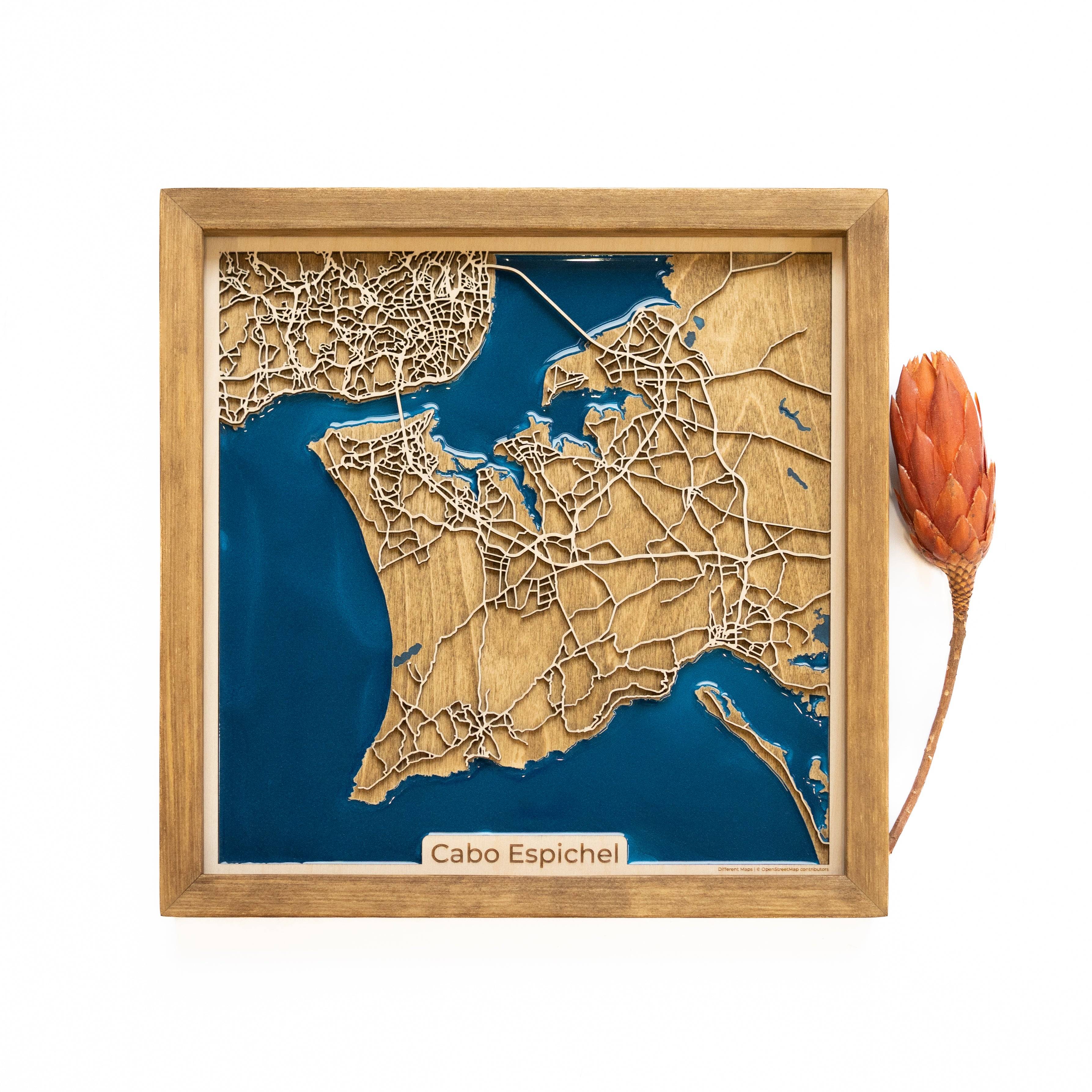 Cabo Espichel Wood Map