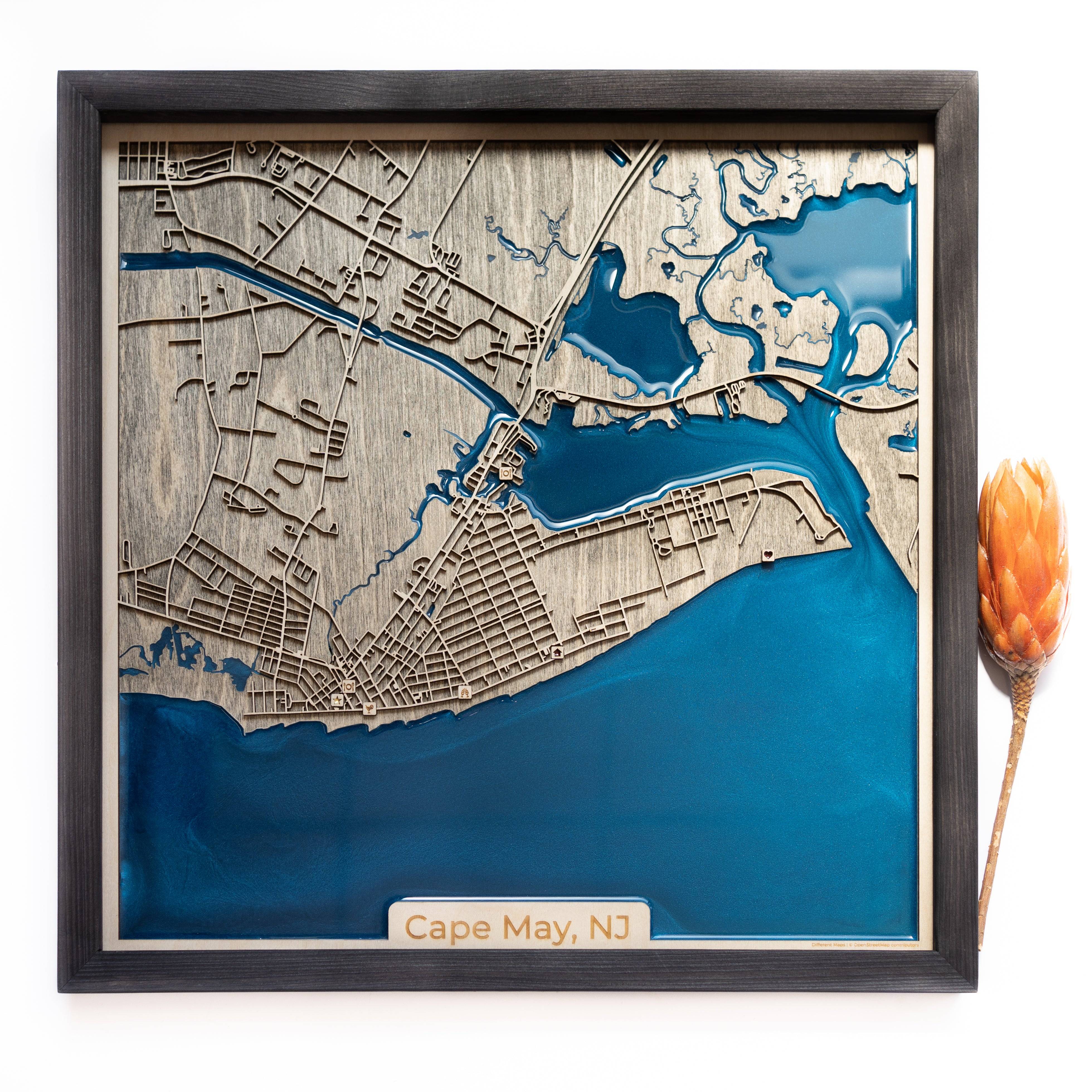 Cape May Wood Map
