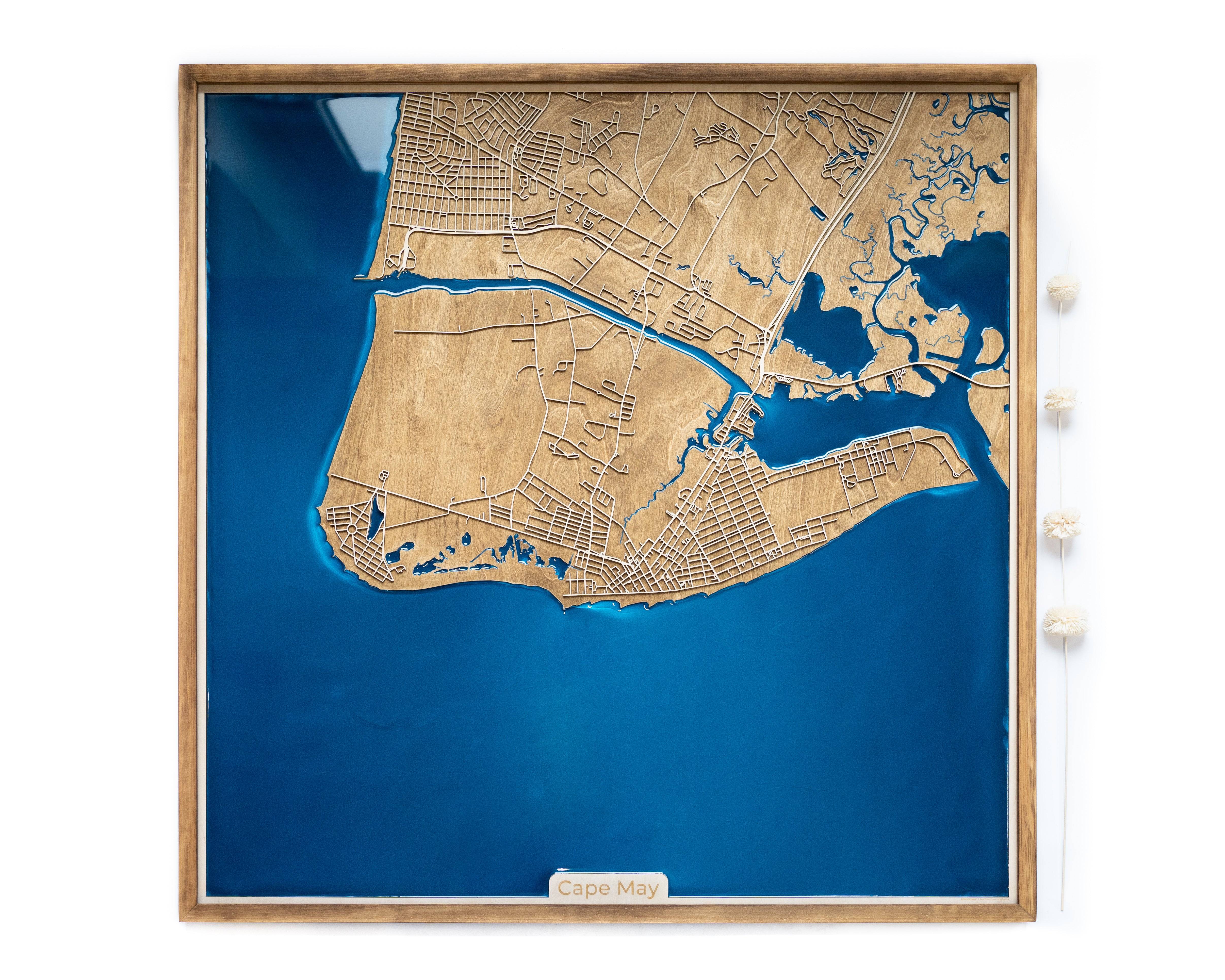 Cape May Wood Map