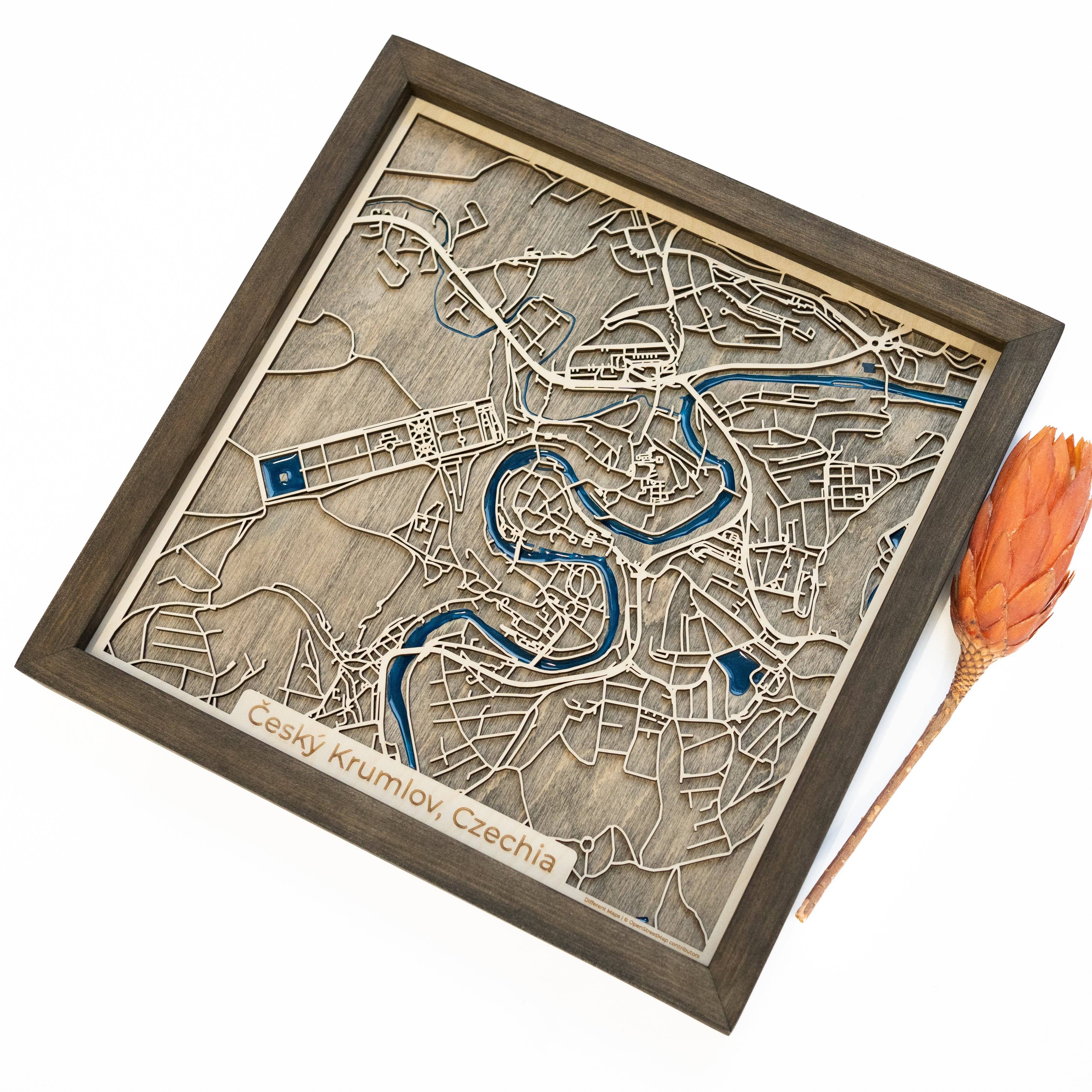 Český Krumlov Map
