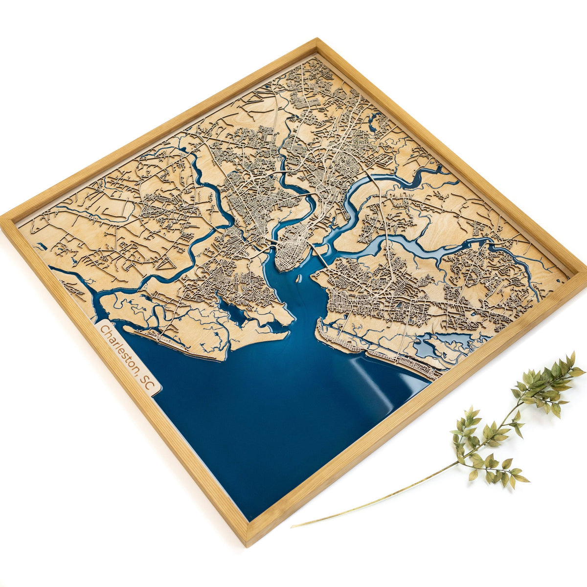 Charleston Themed Gift | Custom Map Of Charleston SC