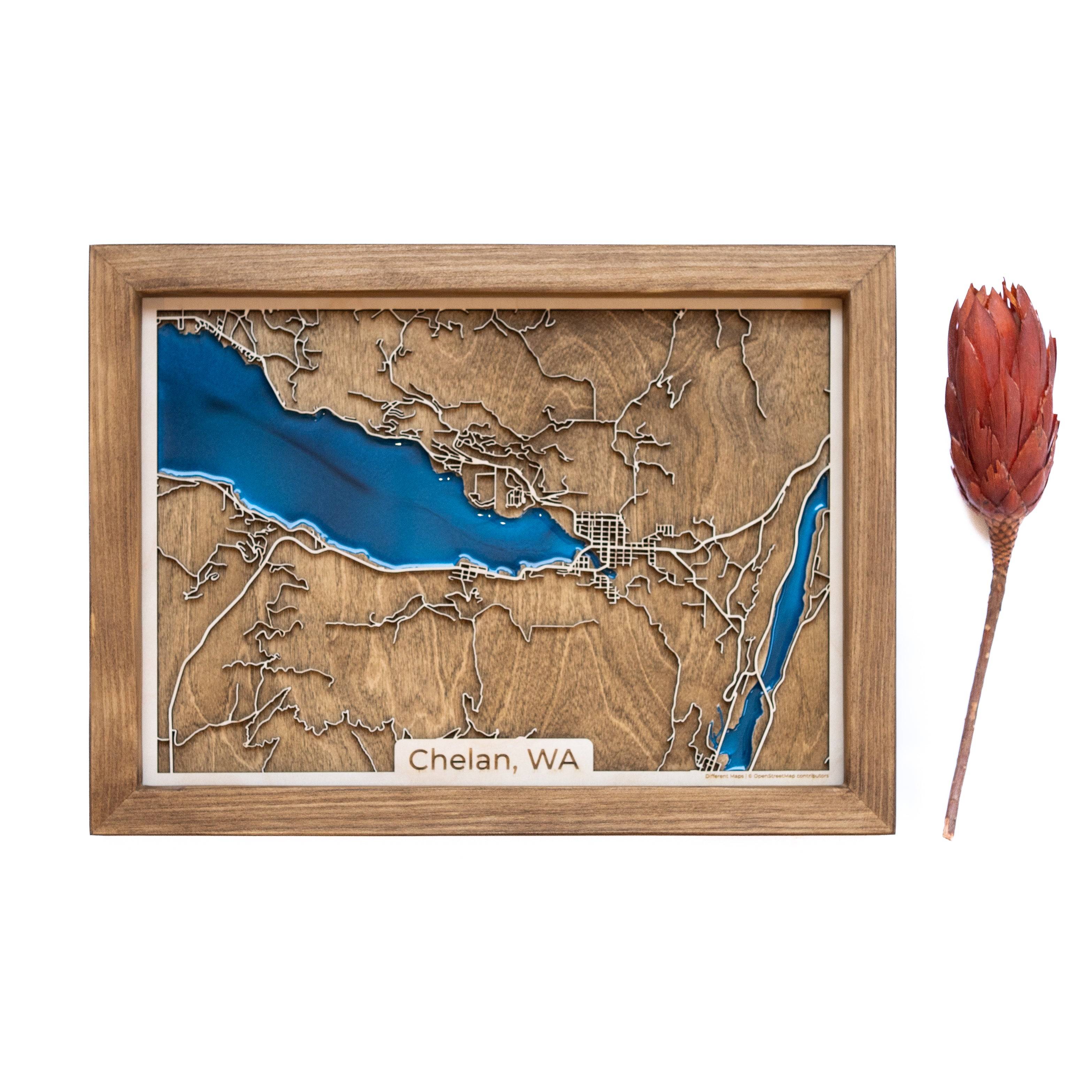 Chelan Wood Map