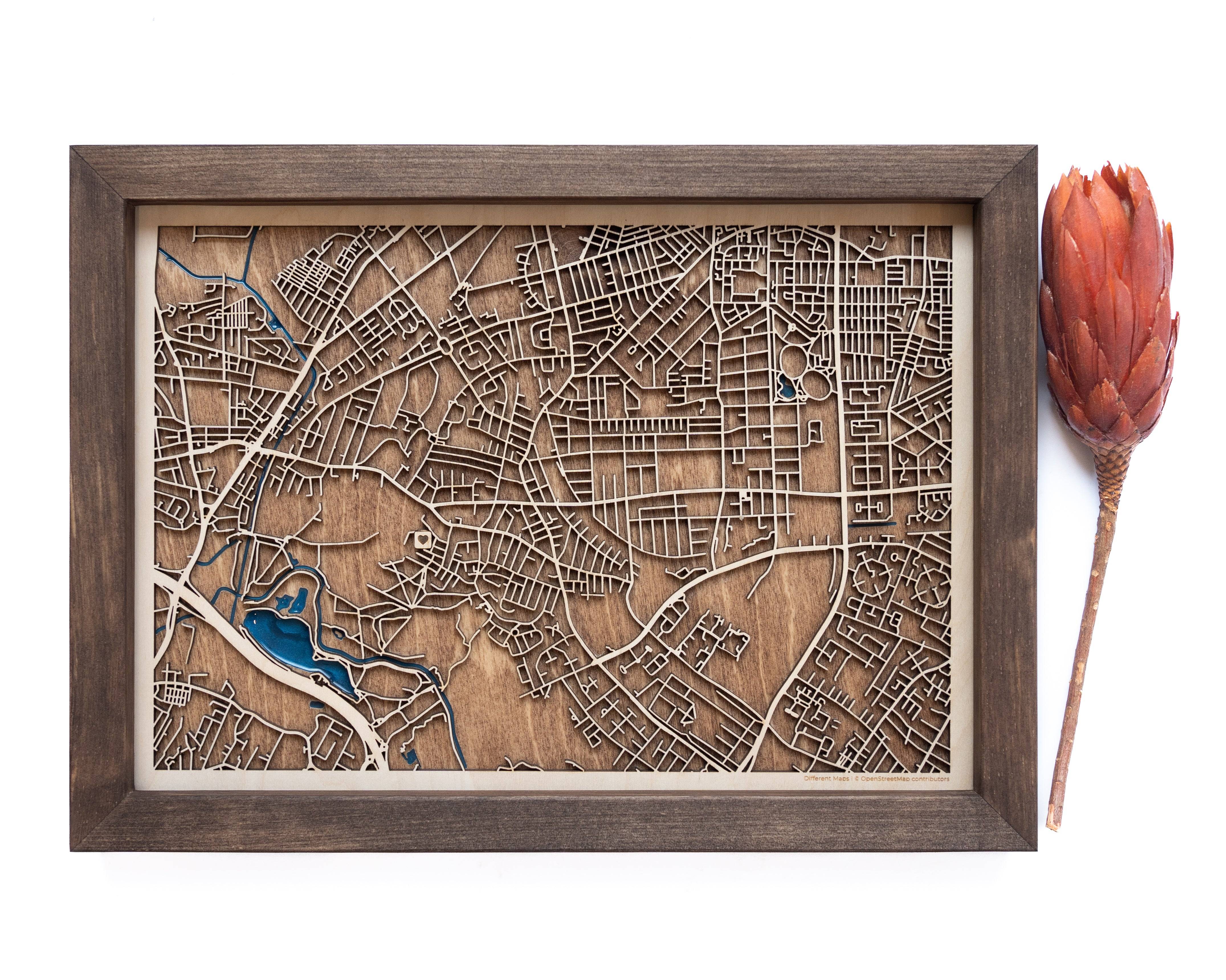 Chorltonville Wood Map