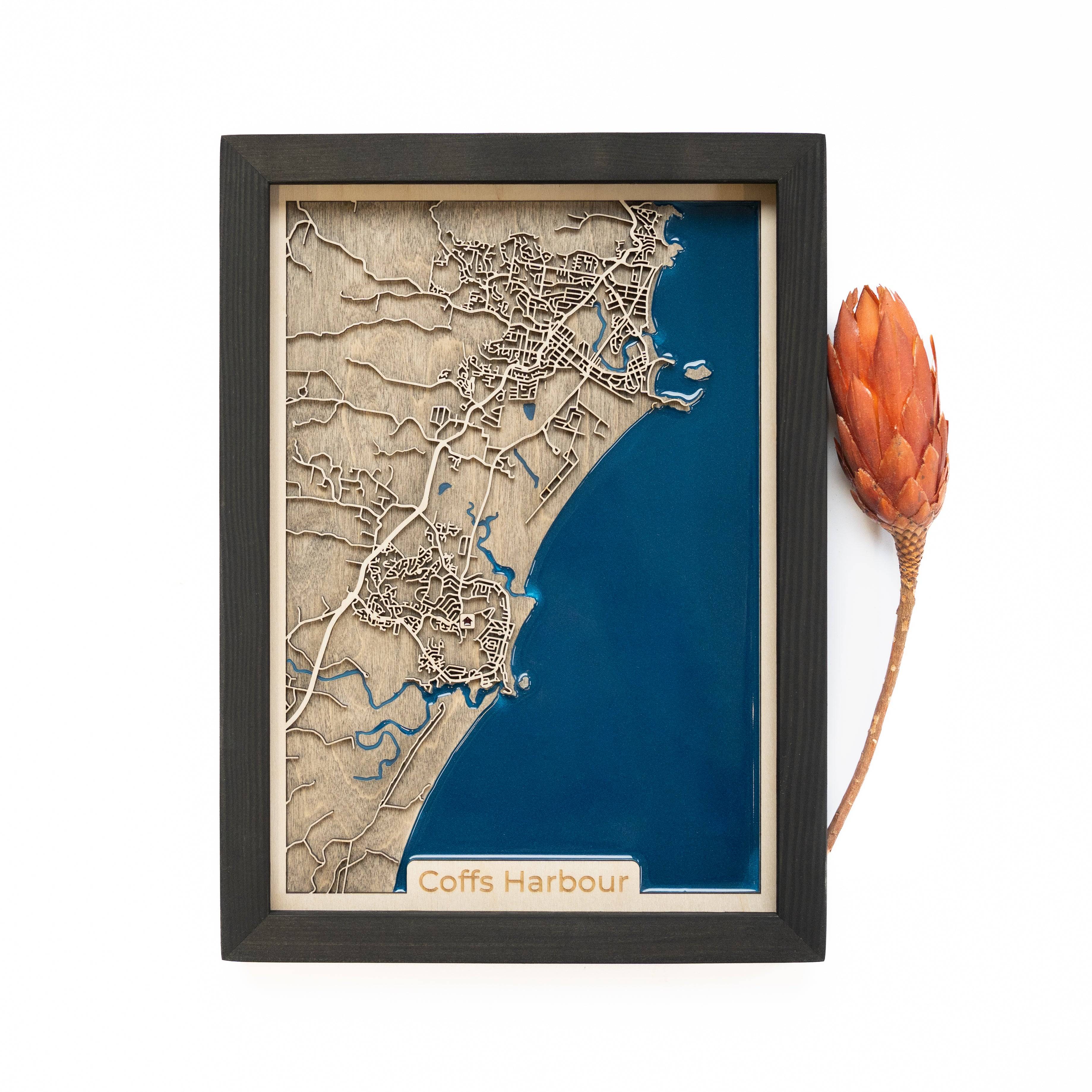 Coffs Harbour Wood Map