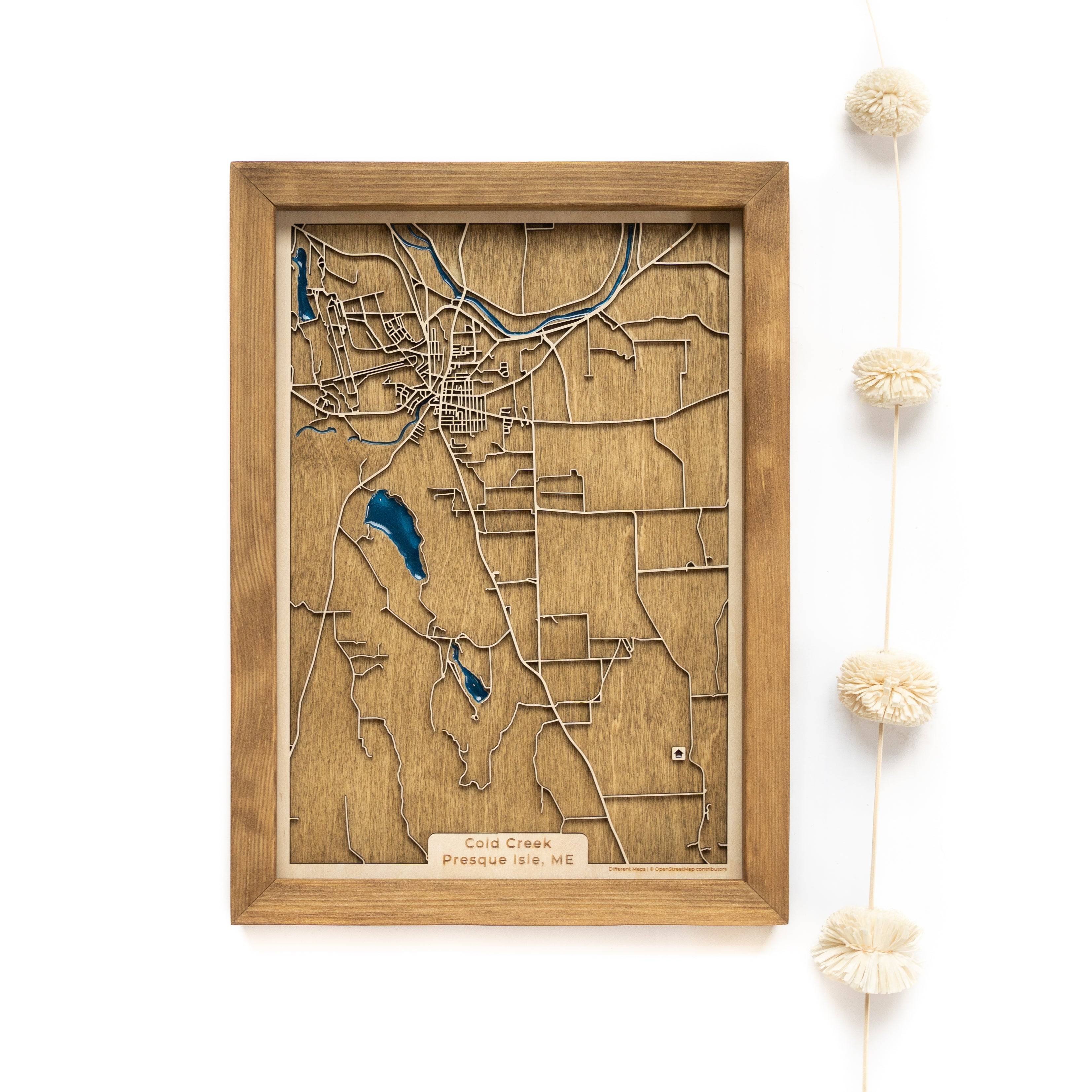 Presque Isle Wood Map