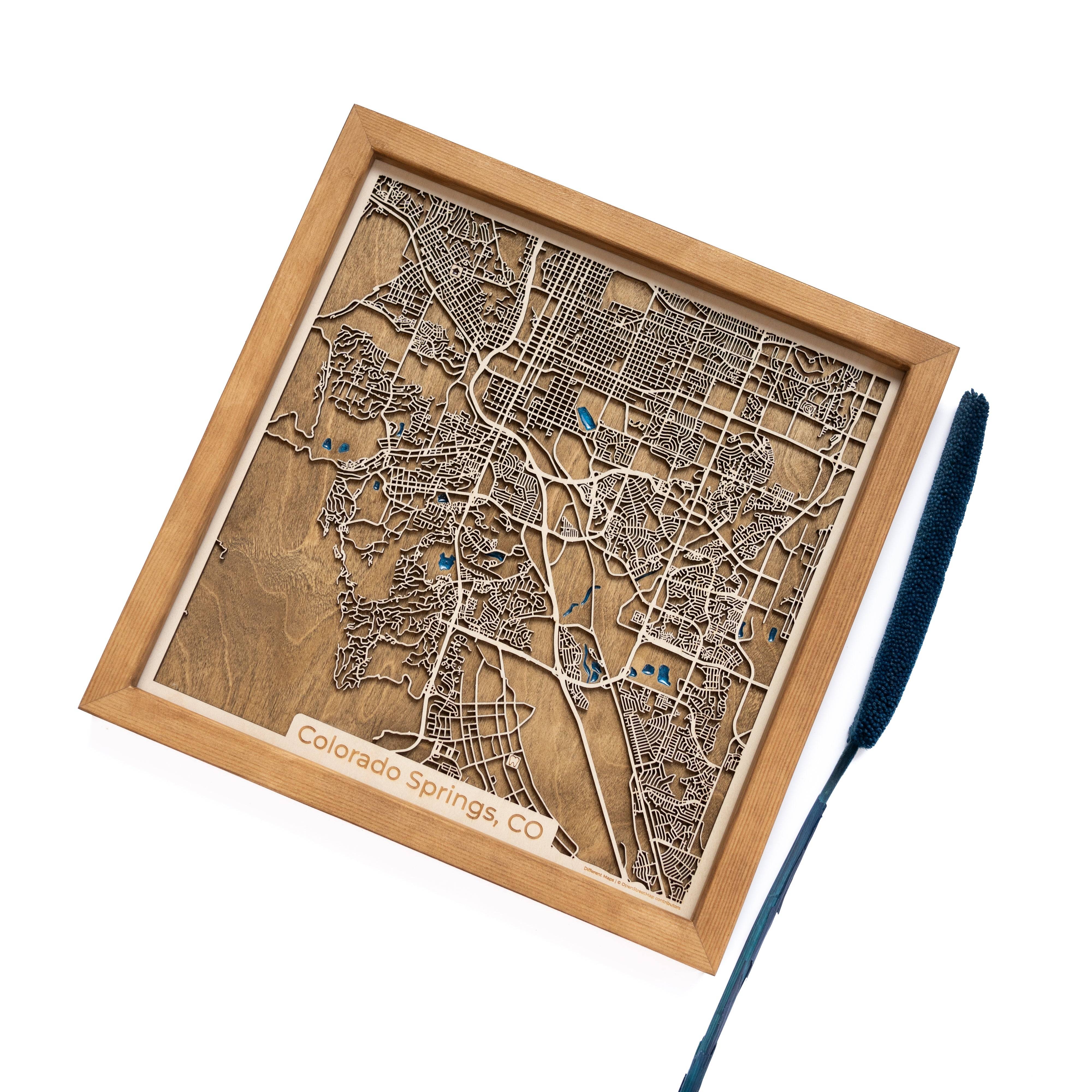 Colorado Springs Map