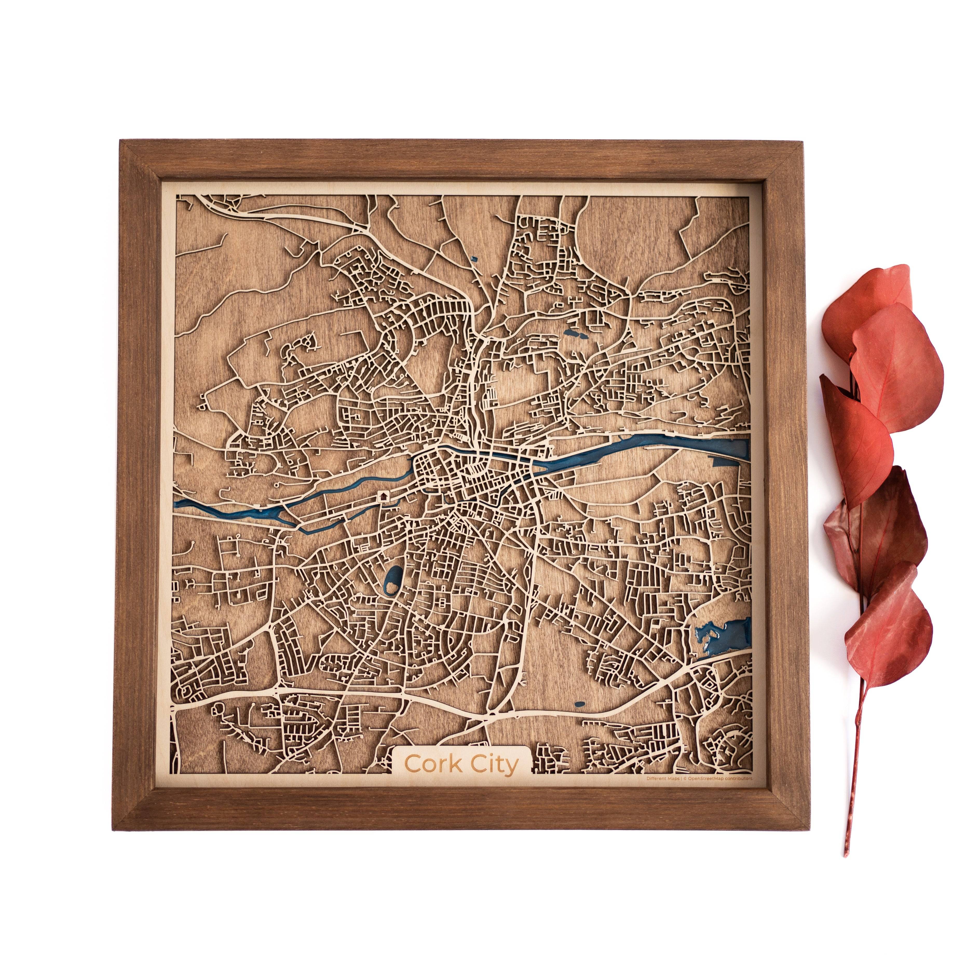 Cork City Wood Map