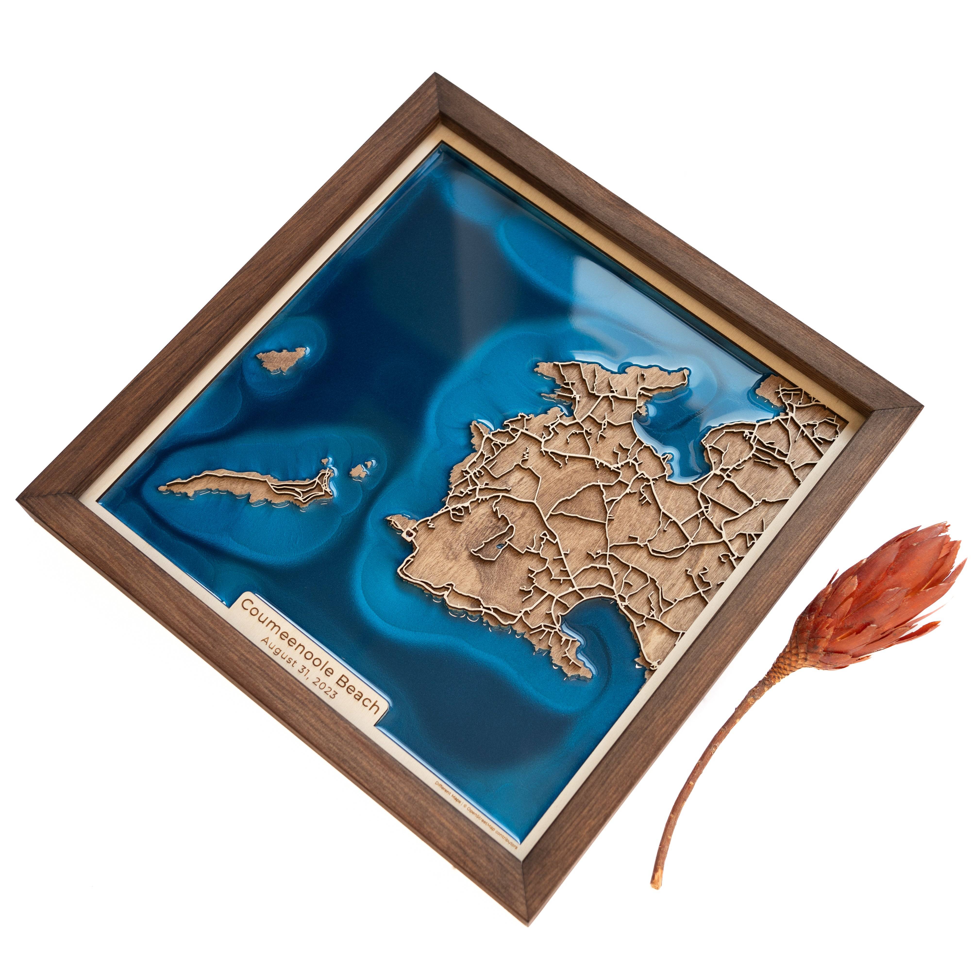 Coumeenoole Beach Ireland Map