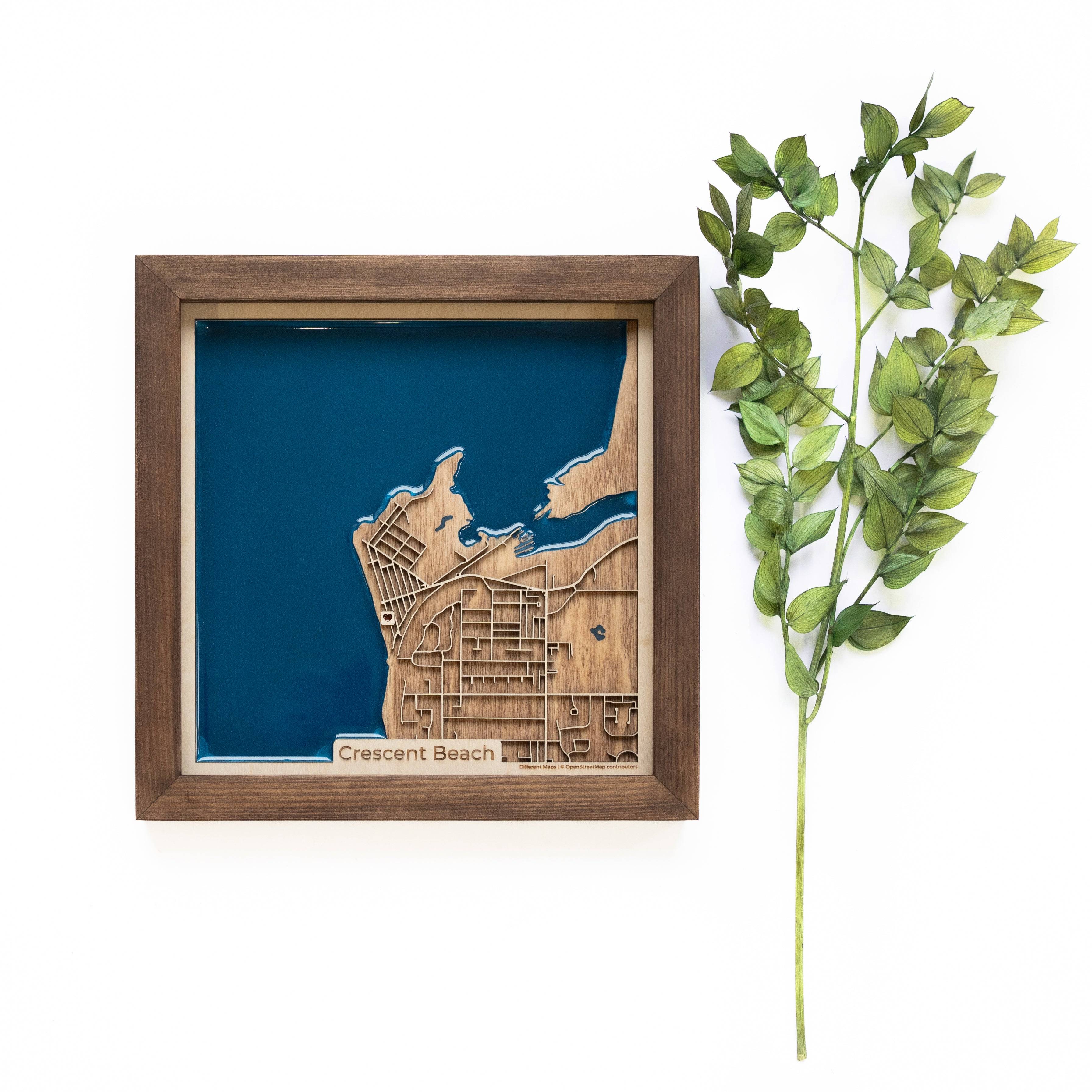 Crescent Beach Wood Map