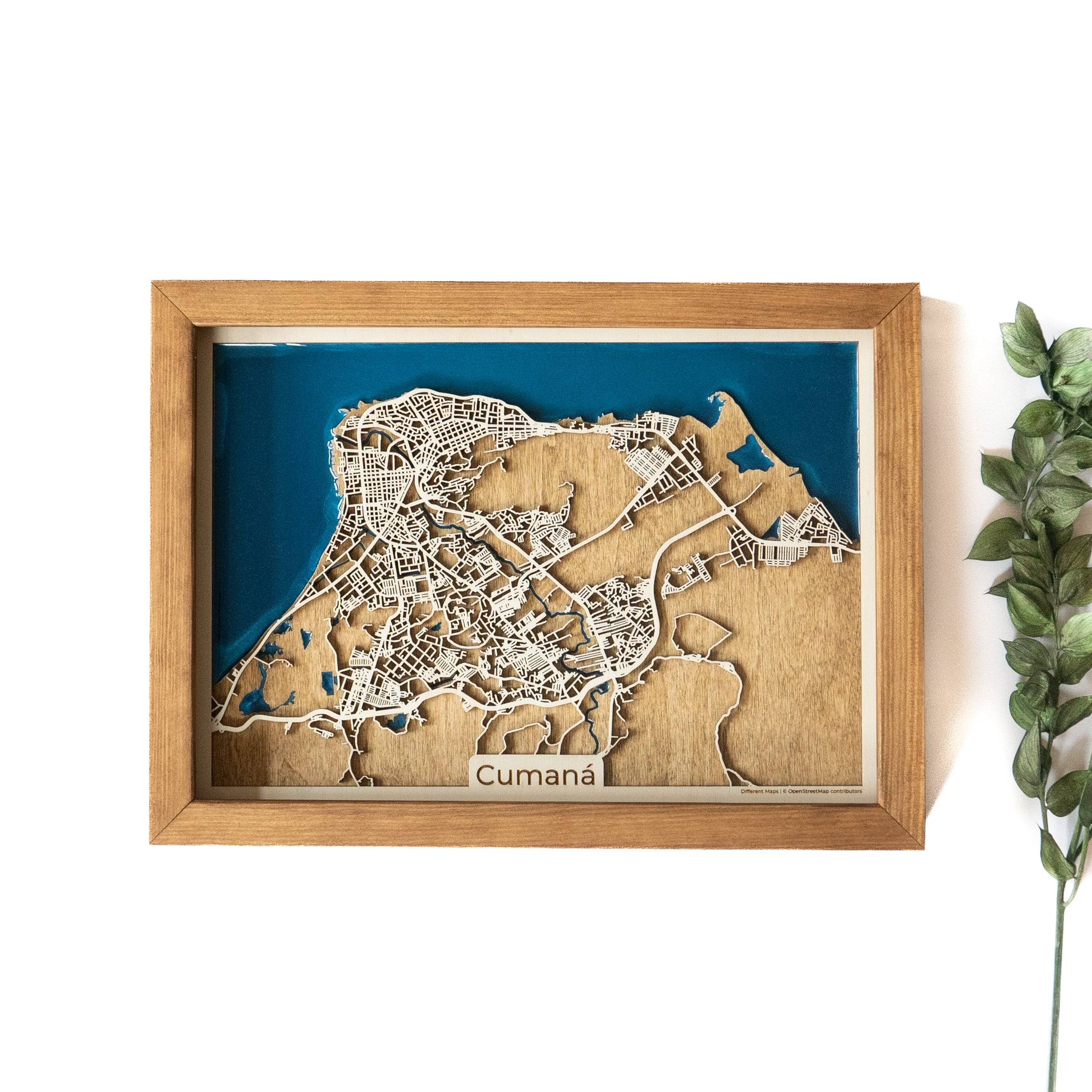 Cumana Wood Map