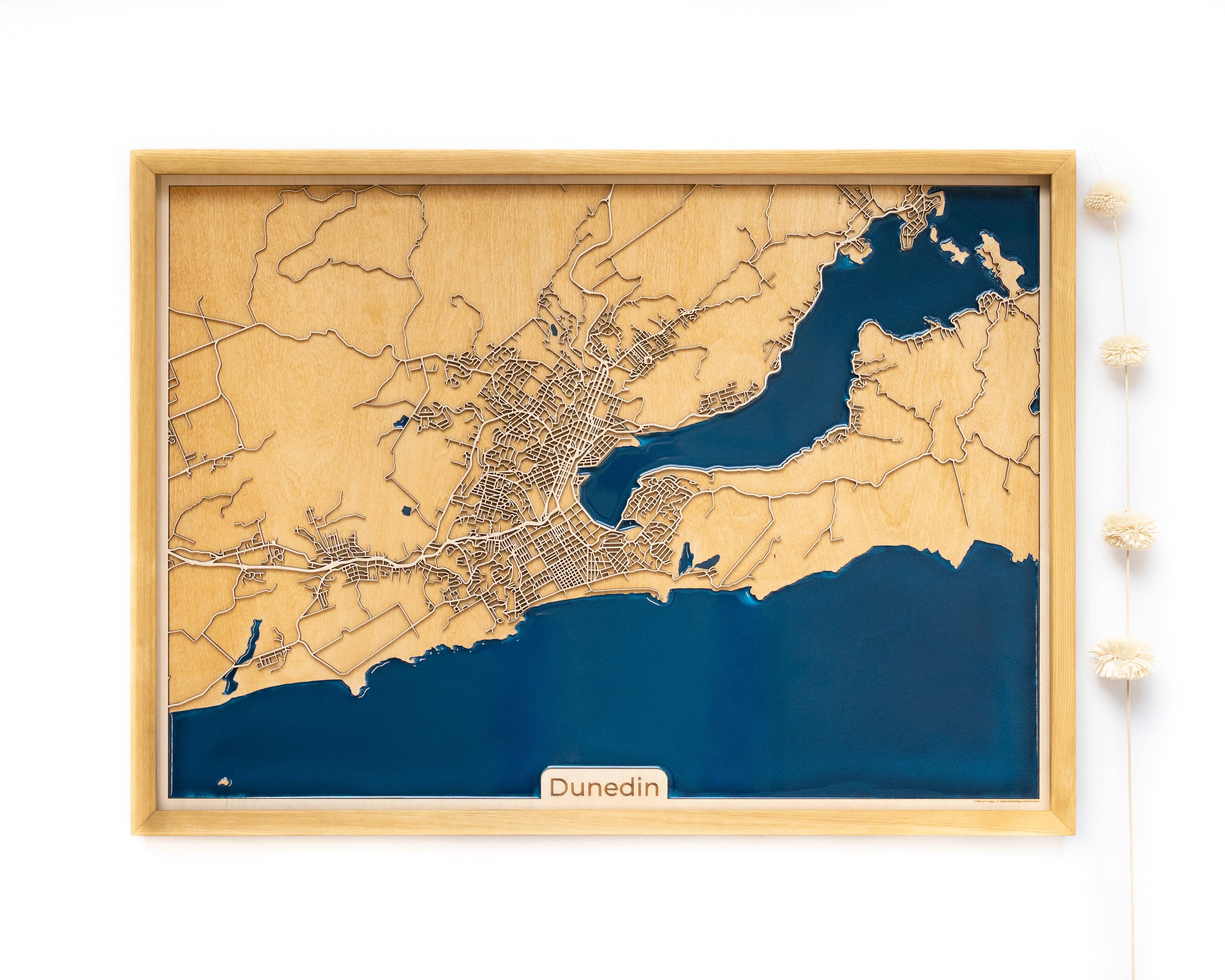 Dunedin Wood Map