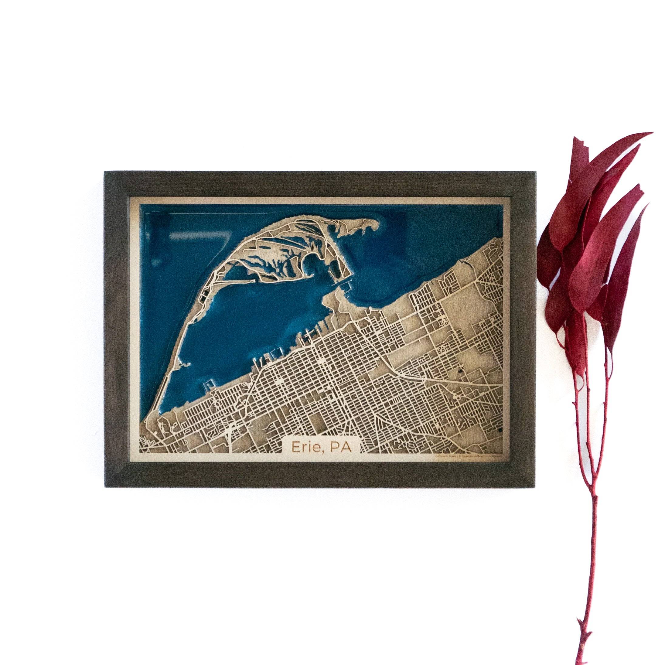 Erie Pennsylvania Map