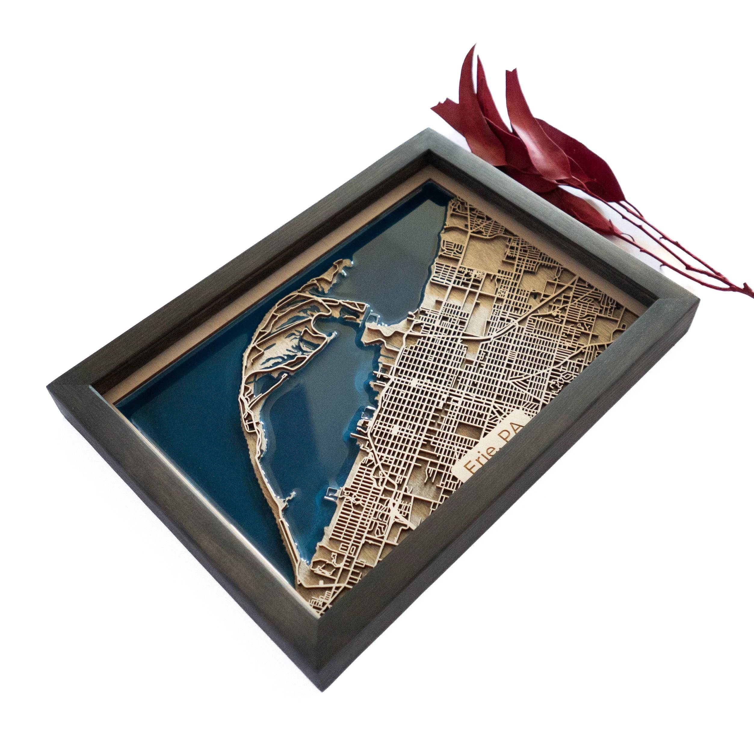 Erie Pennsylvania Map