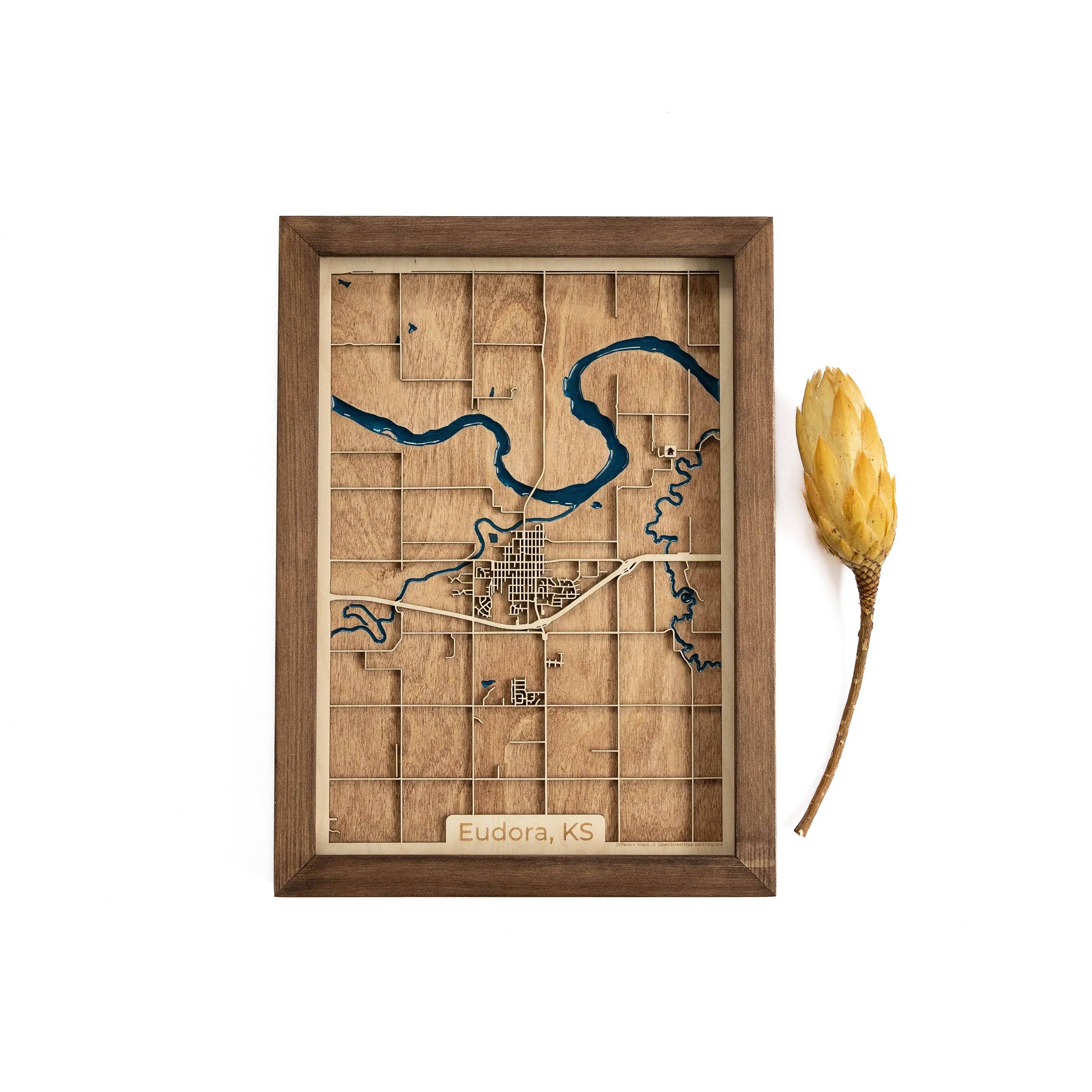 Eudora Wood Map