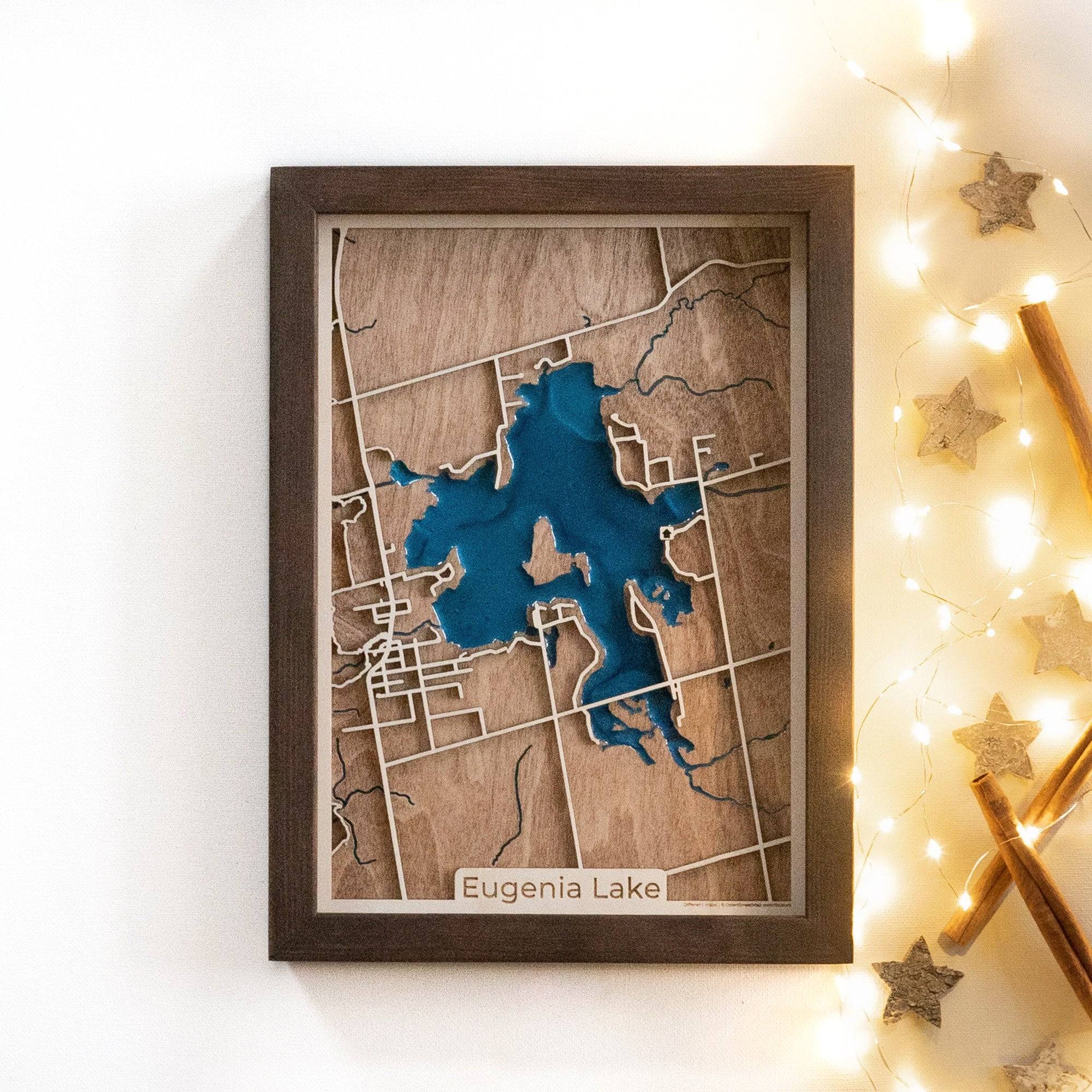 Eugenia Lake Ontario Map