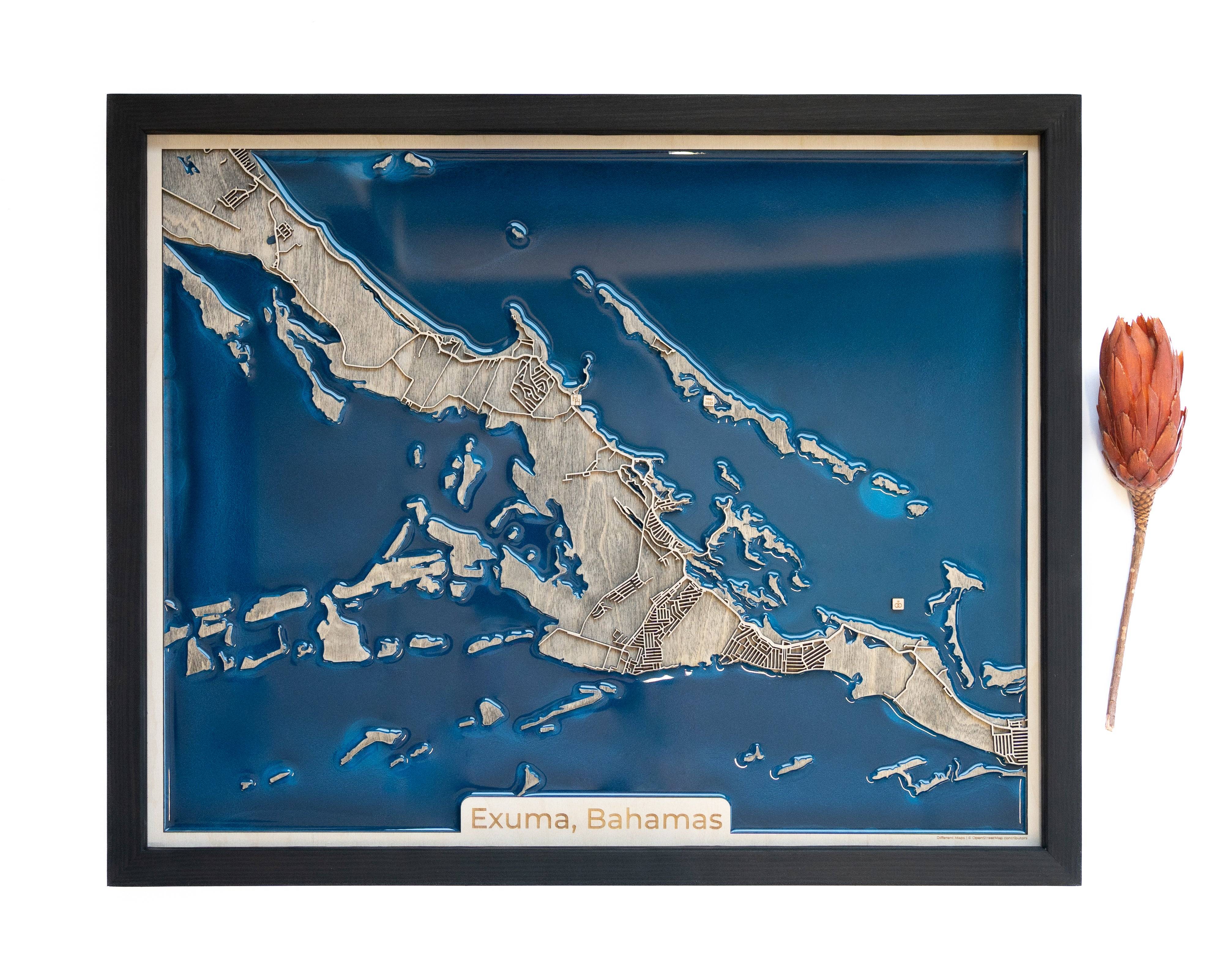 Exuma Wood Map