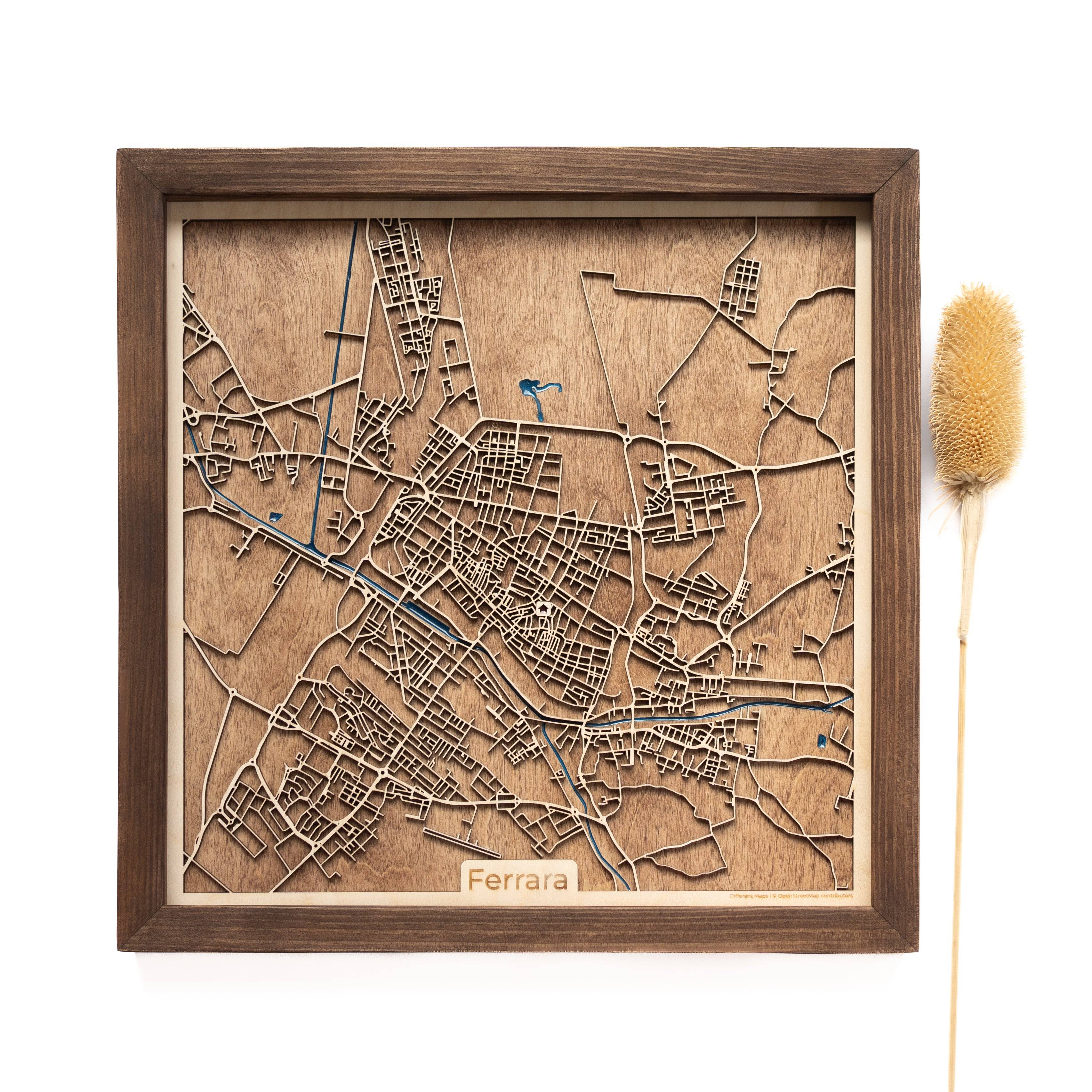 Ferrara Wood Map