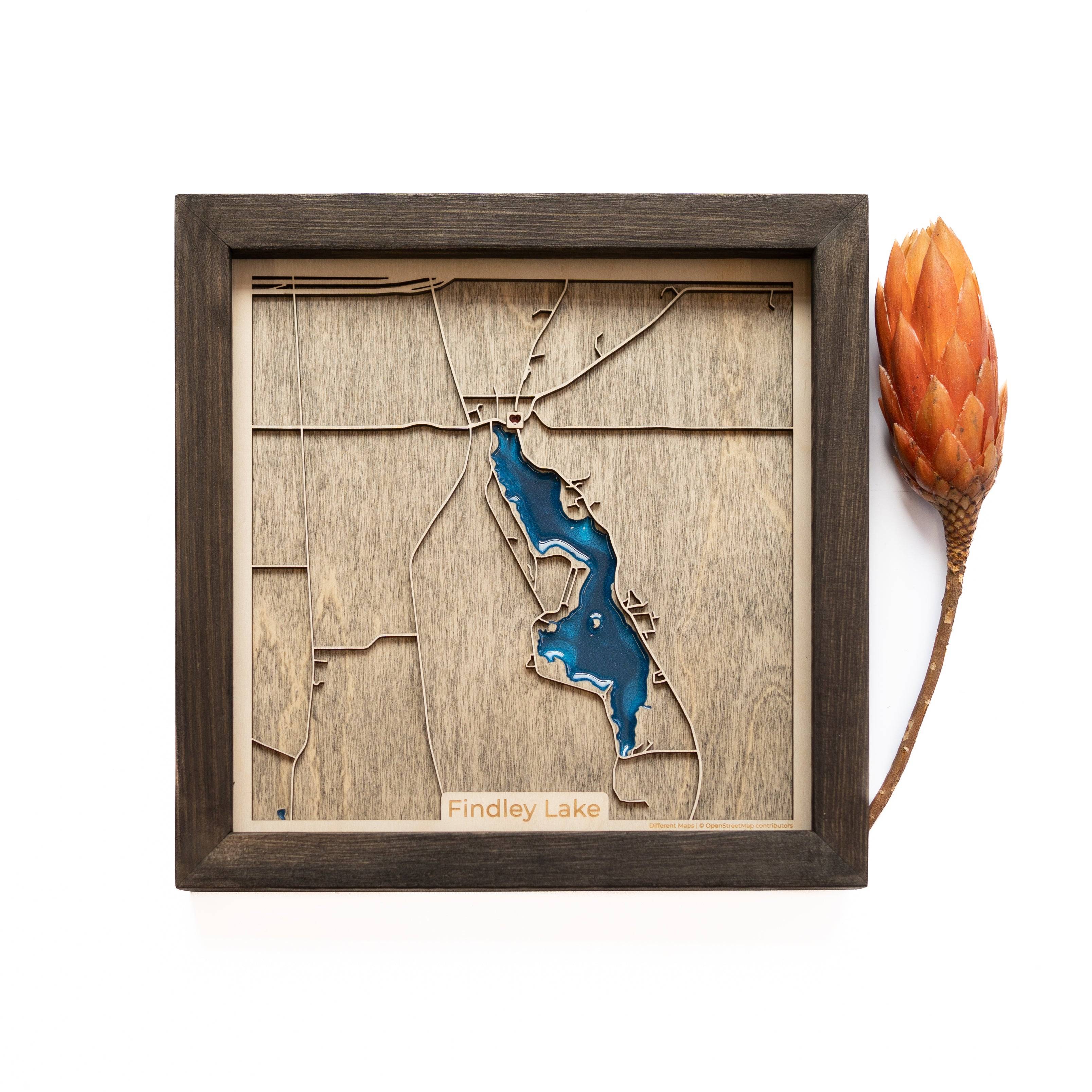 Findley Lake Wood Map