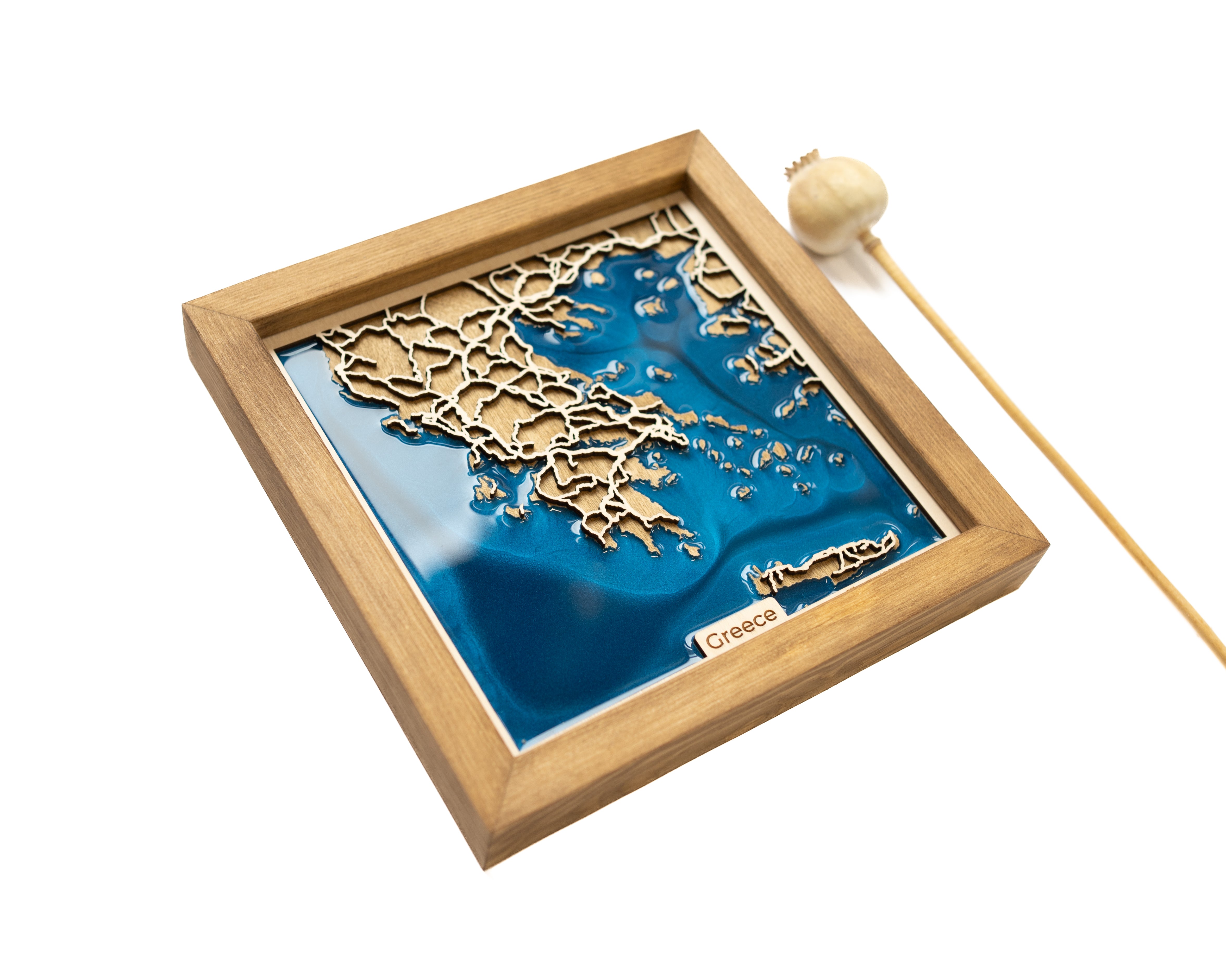 Greece Wood Gift