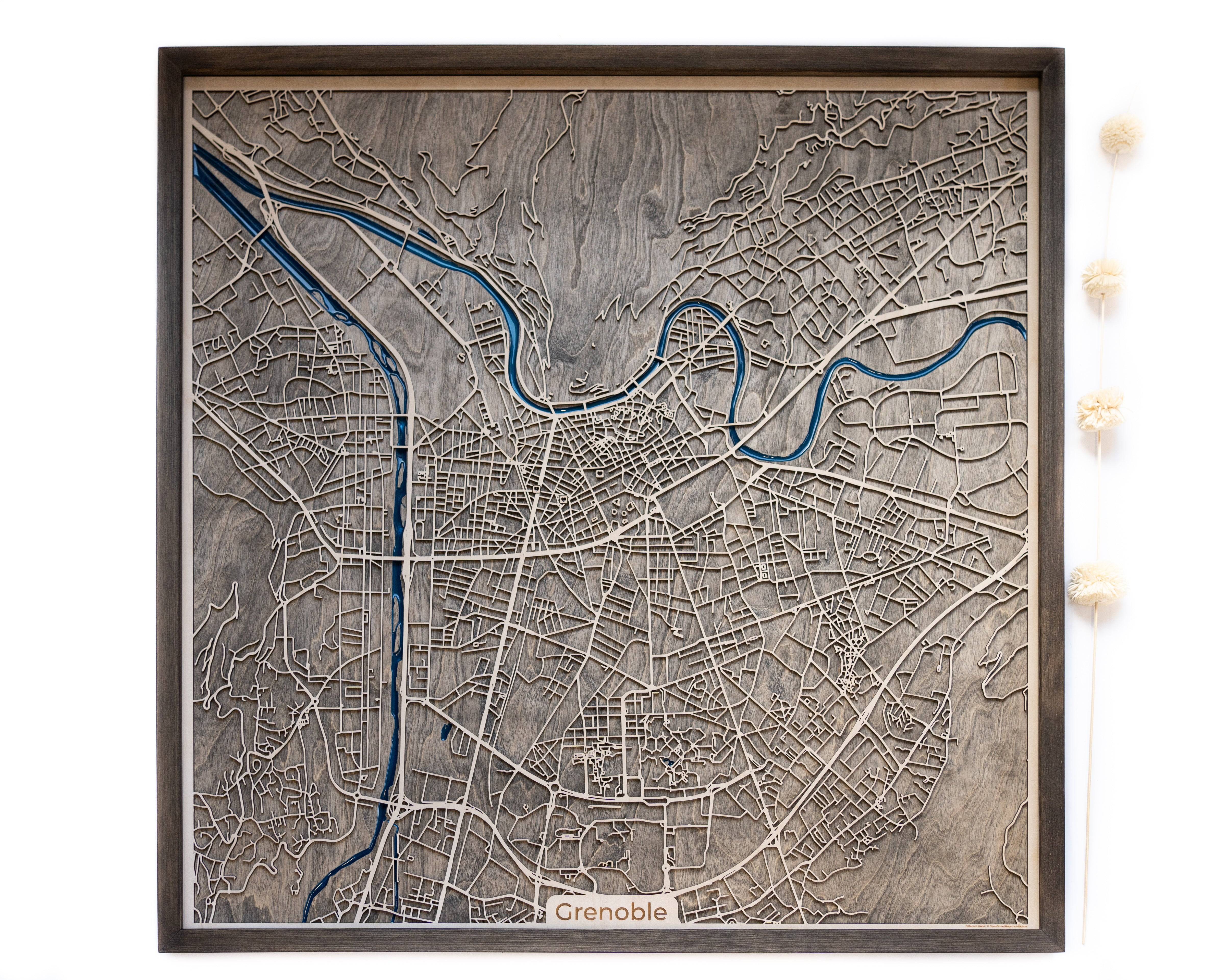 Grenoble Wood Map
