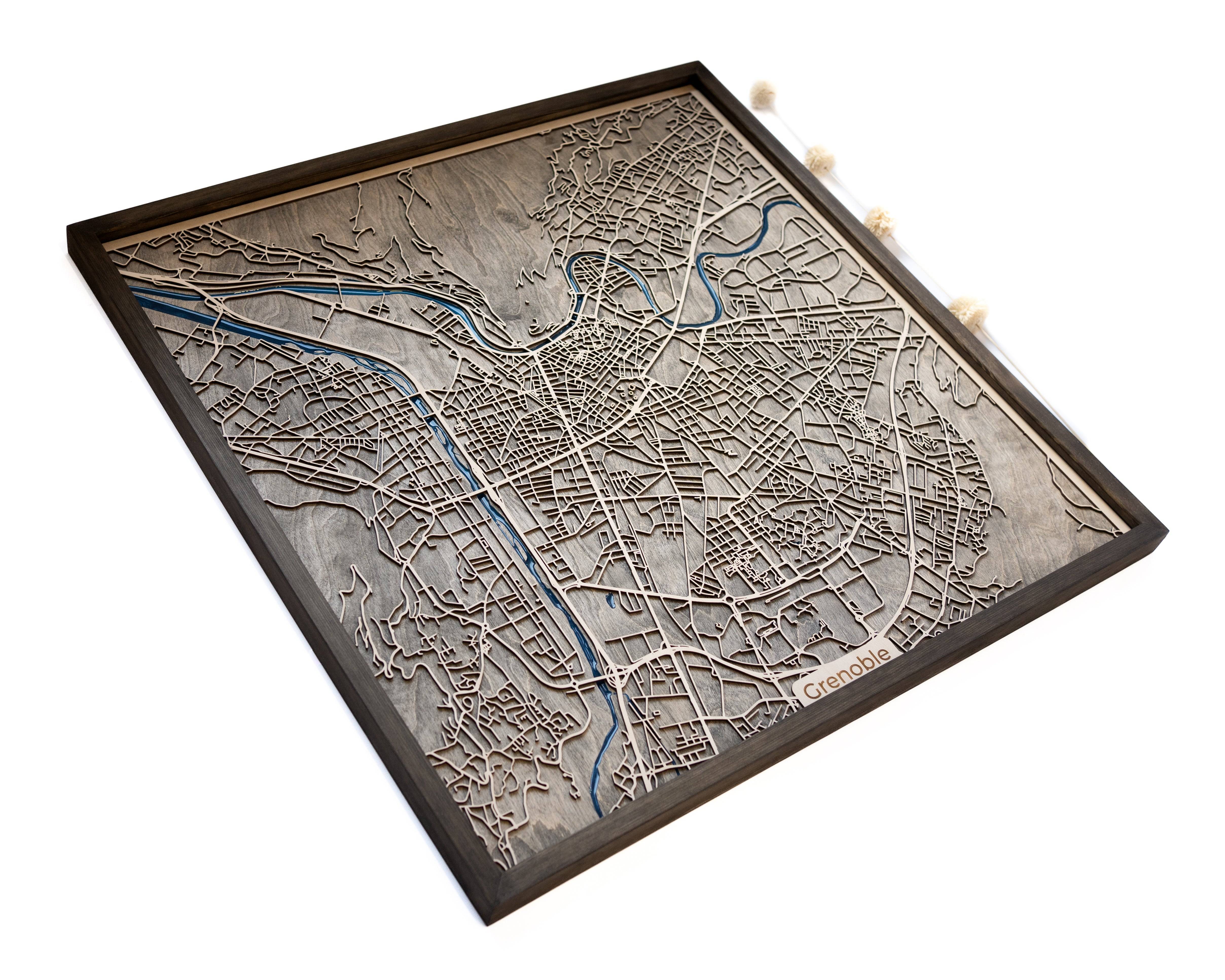 Grenoble Map