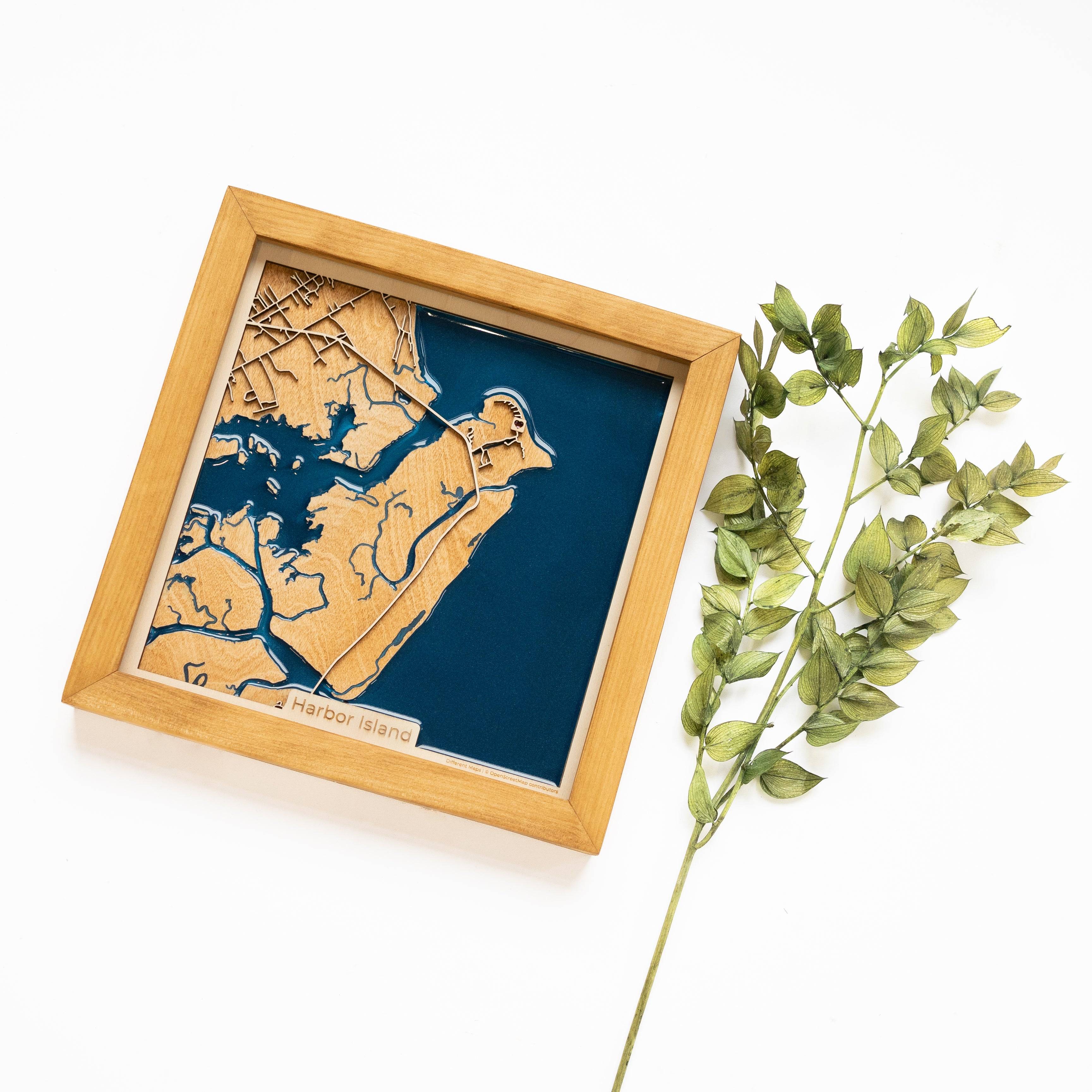 Harbor Island Map