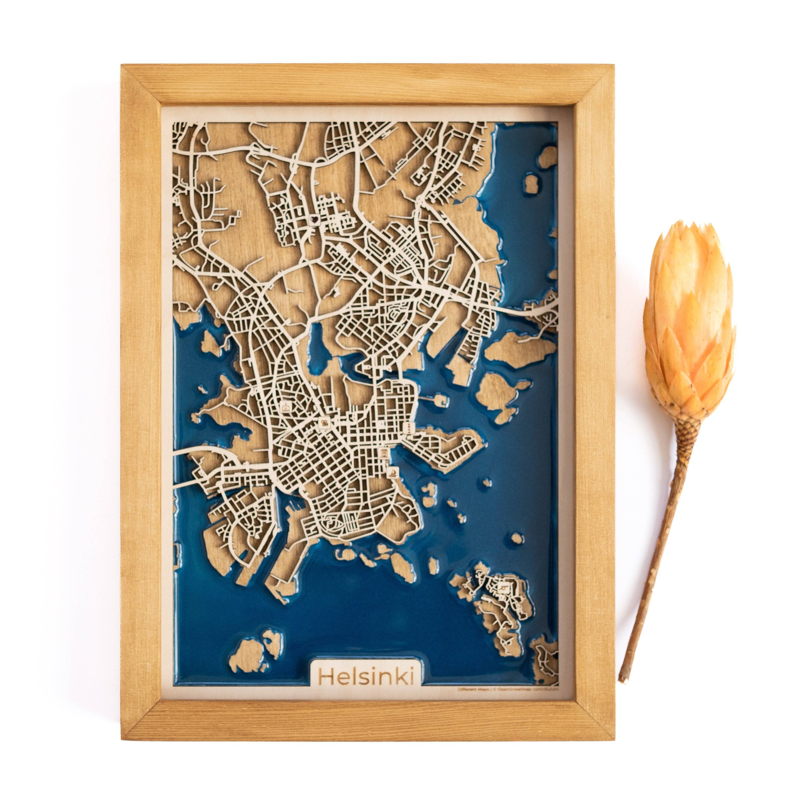 Helsinki Wood Map