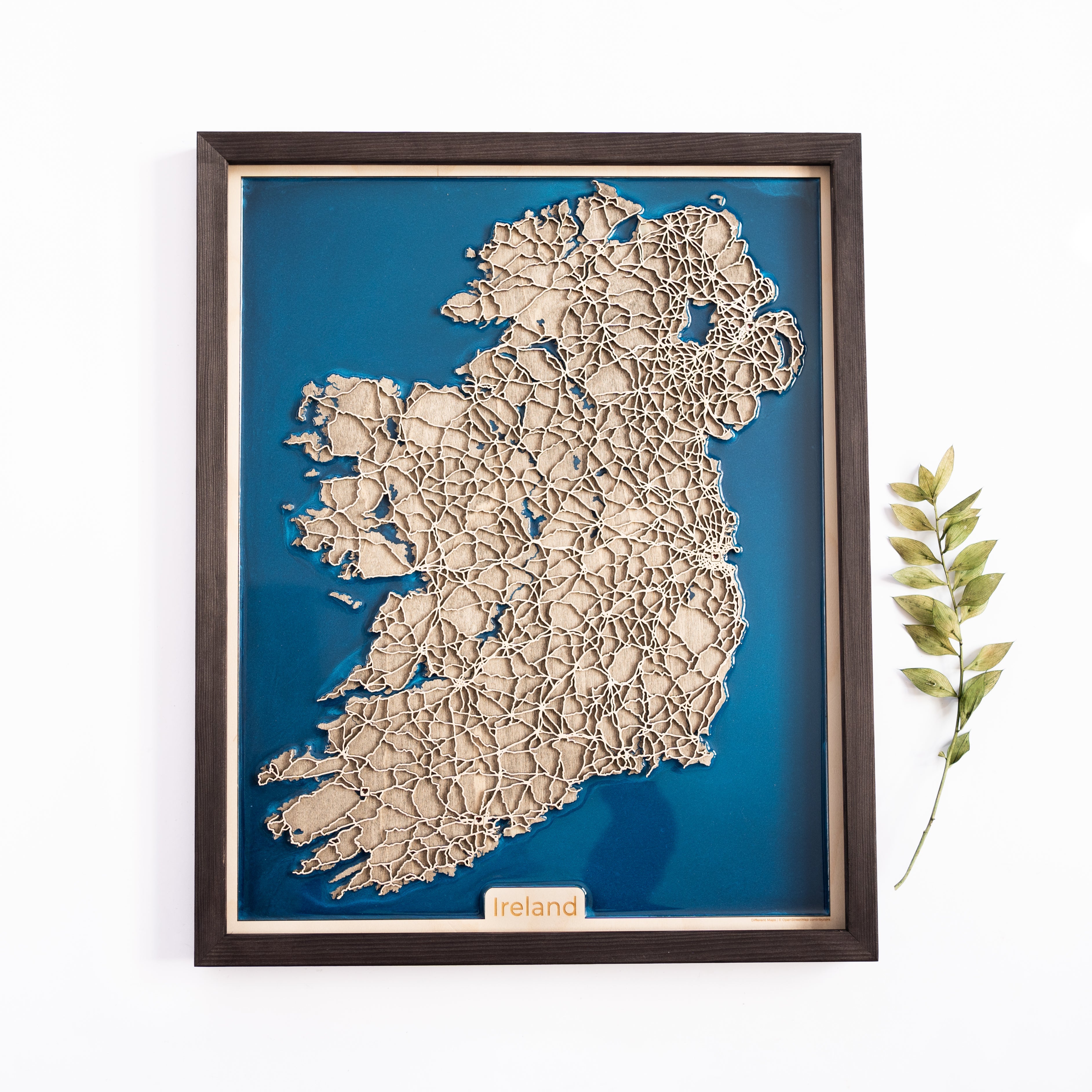 Ireland Wood Map