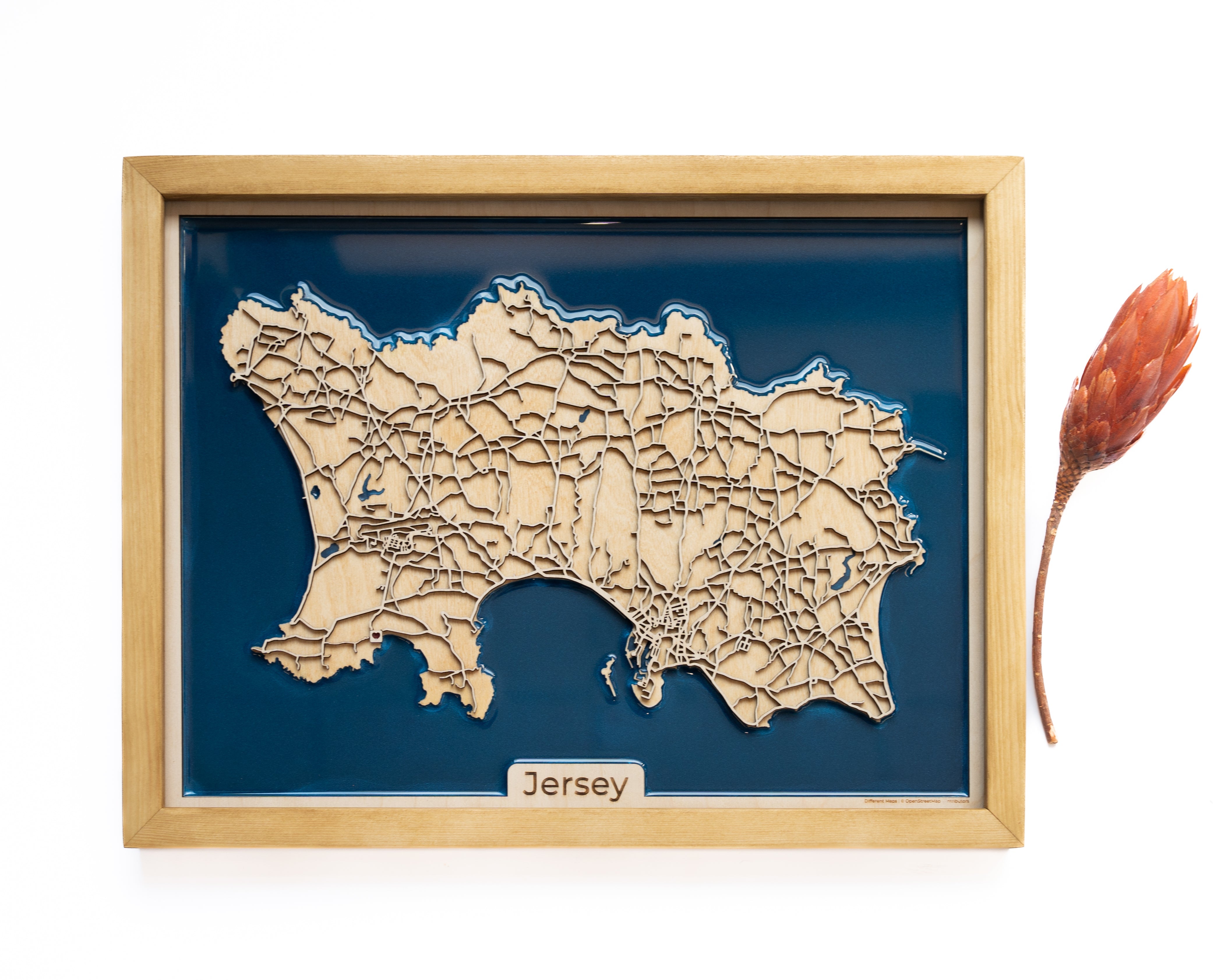 Jersey Wood Map