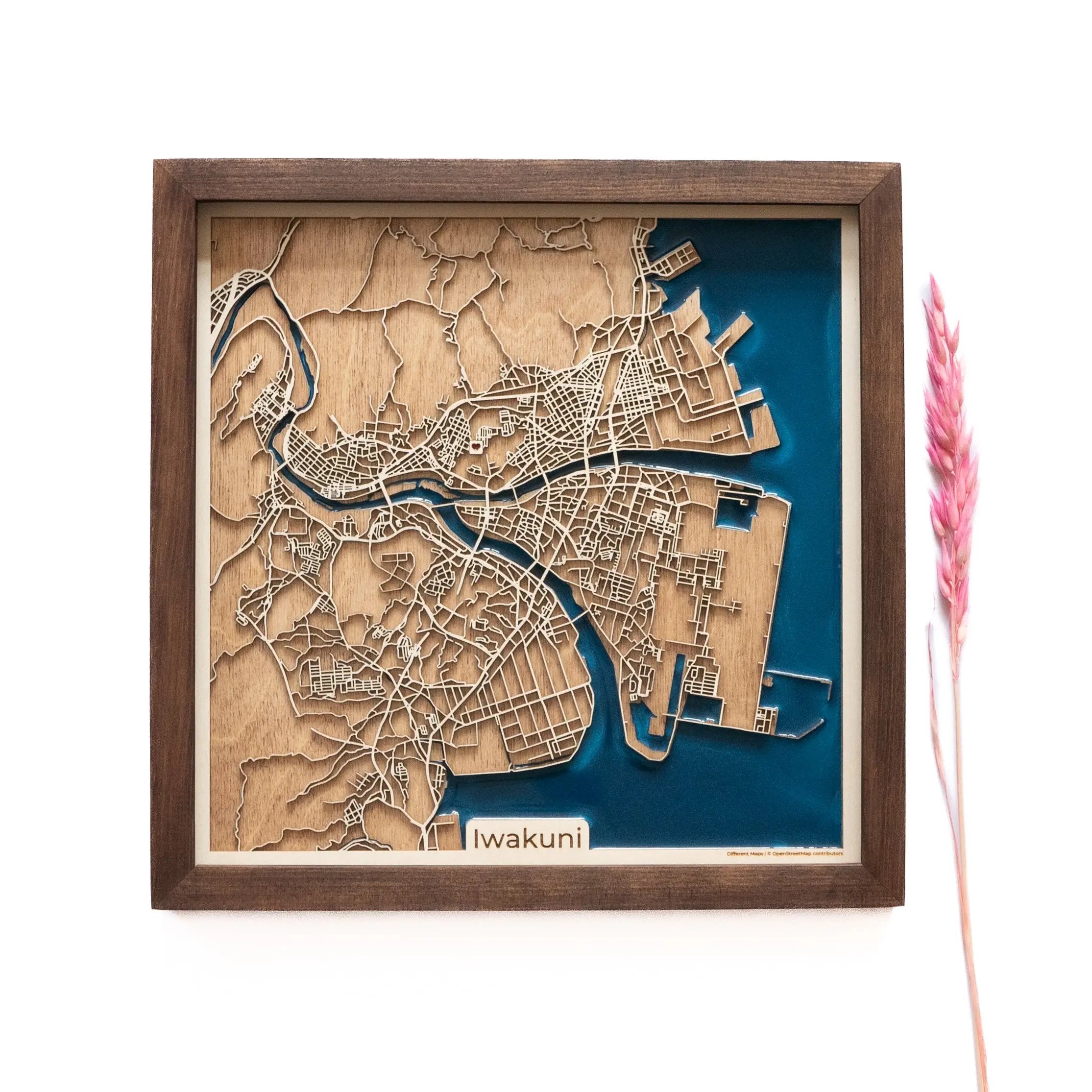 Iwakuni Wood Map