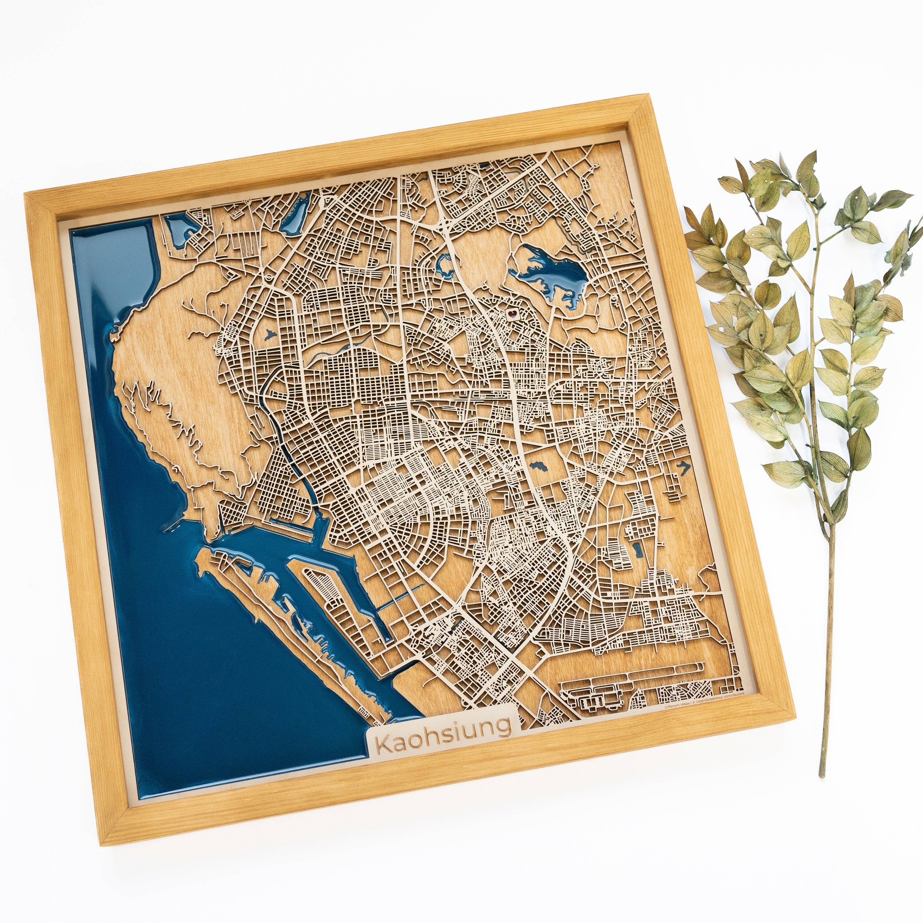 Kaohsiung Taiwan Map