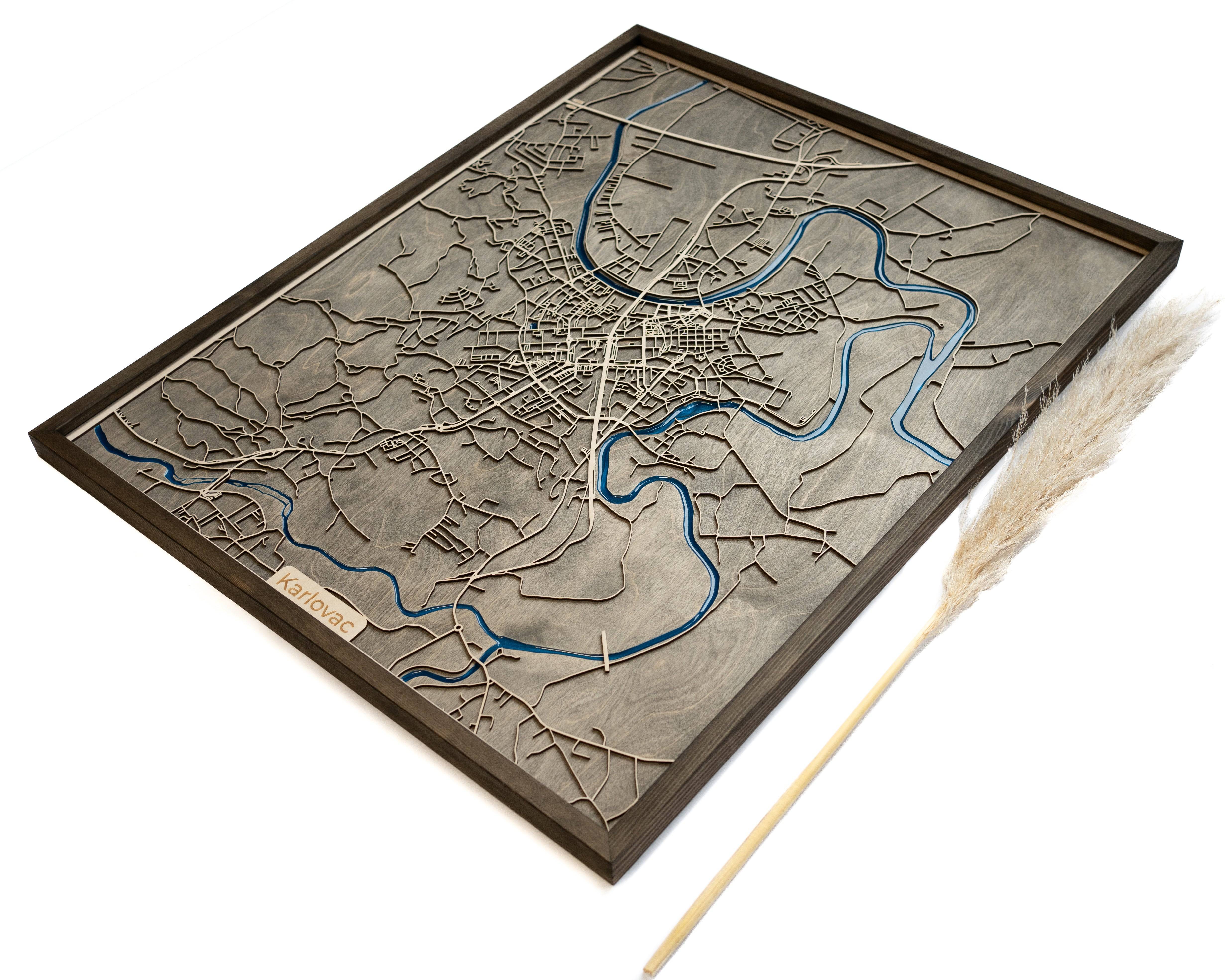 Karlovac Croatia Map