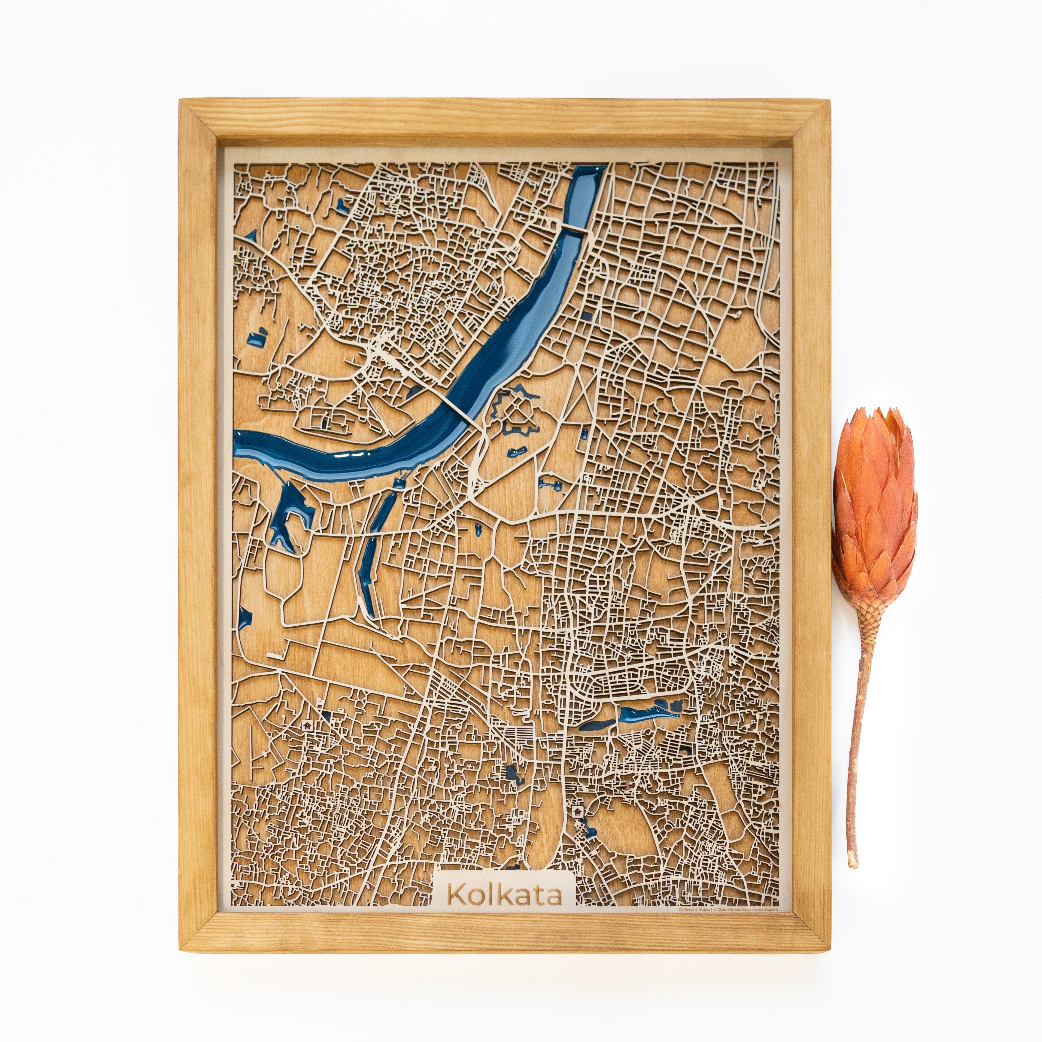 Kolkata Wood Map