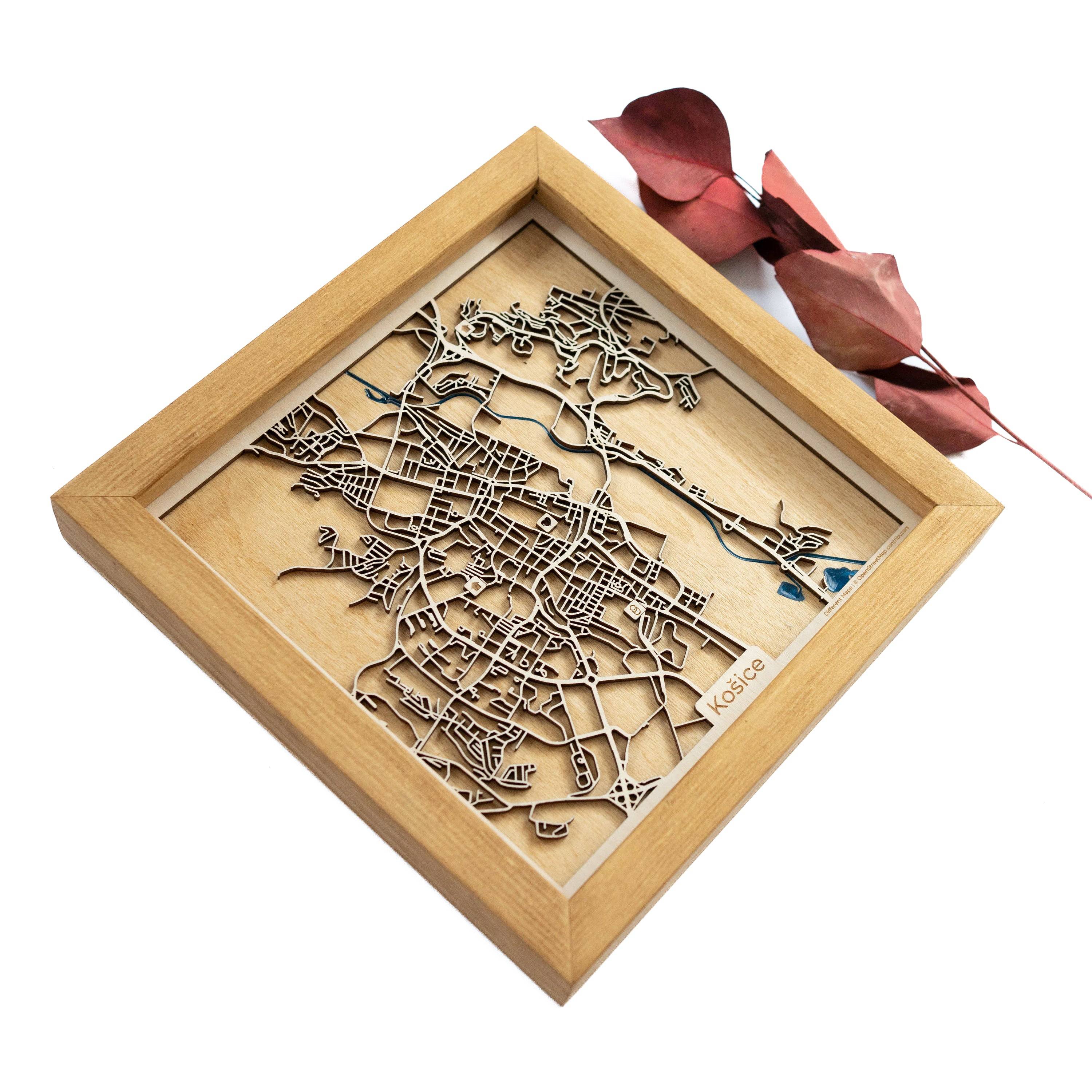 Košice Slovakia Map