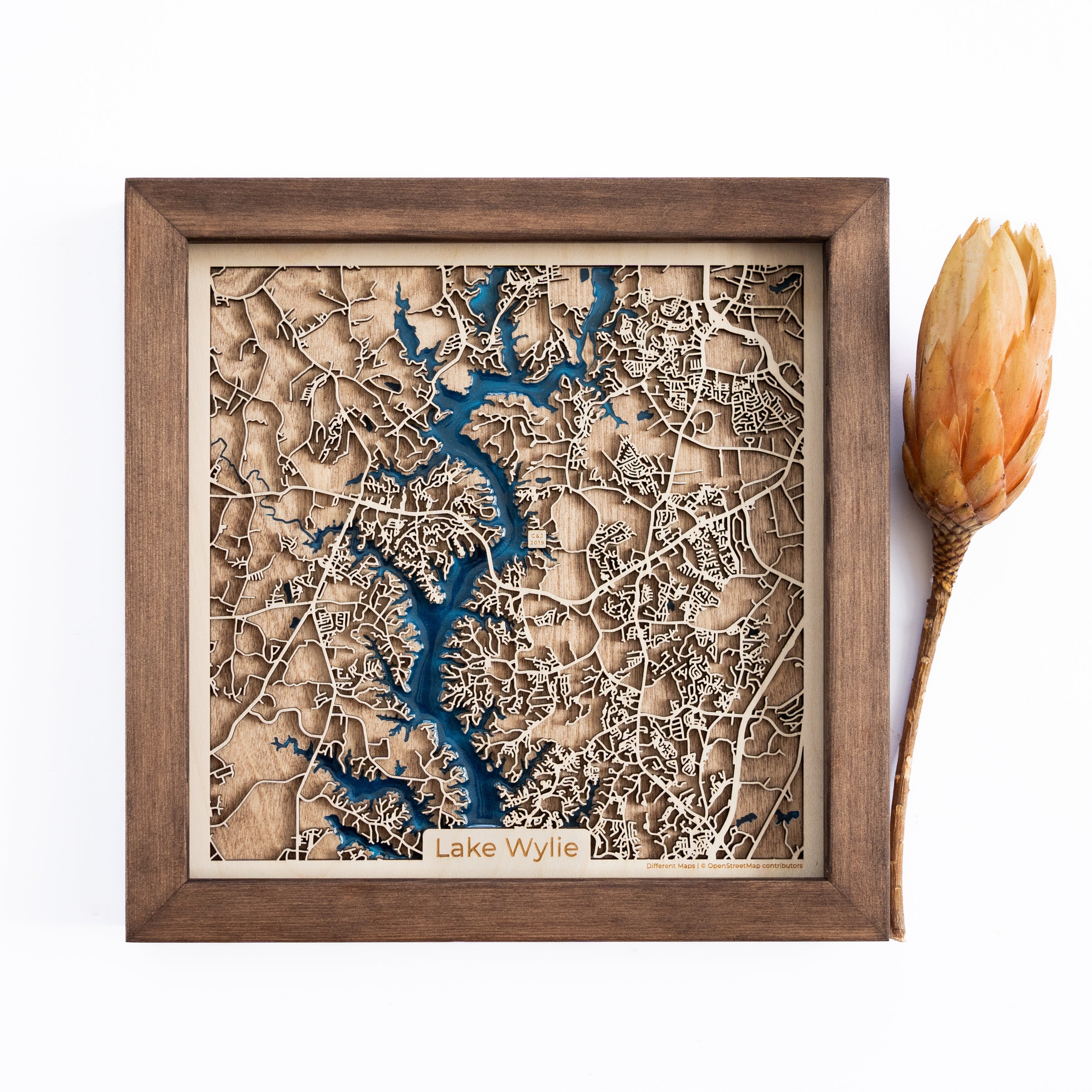 Lake Wylie Wood Map