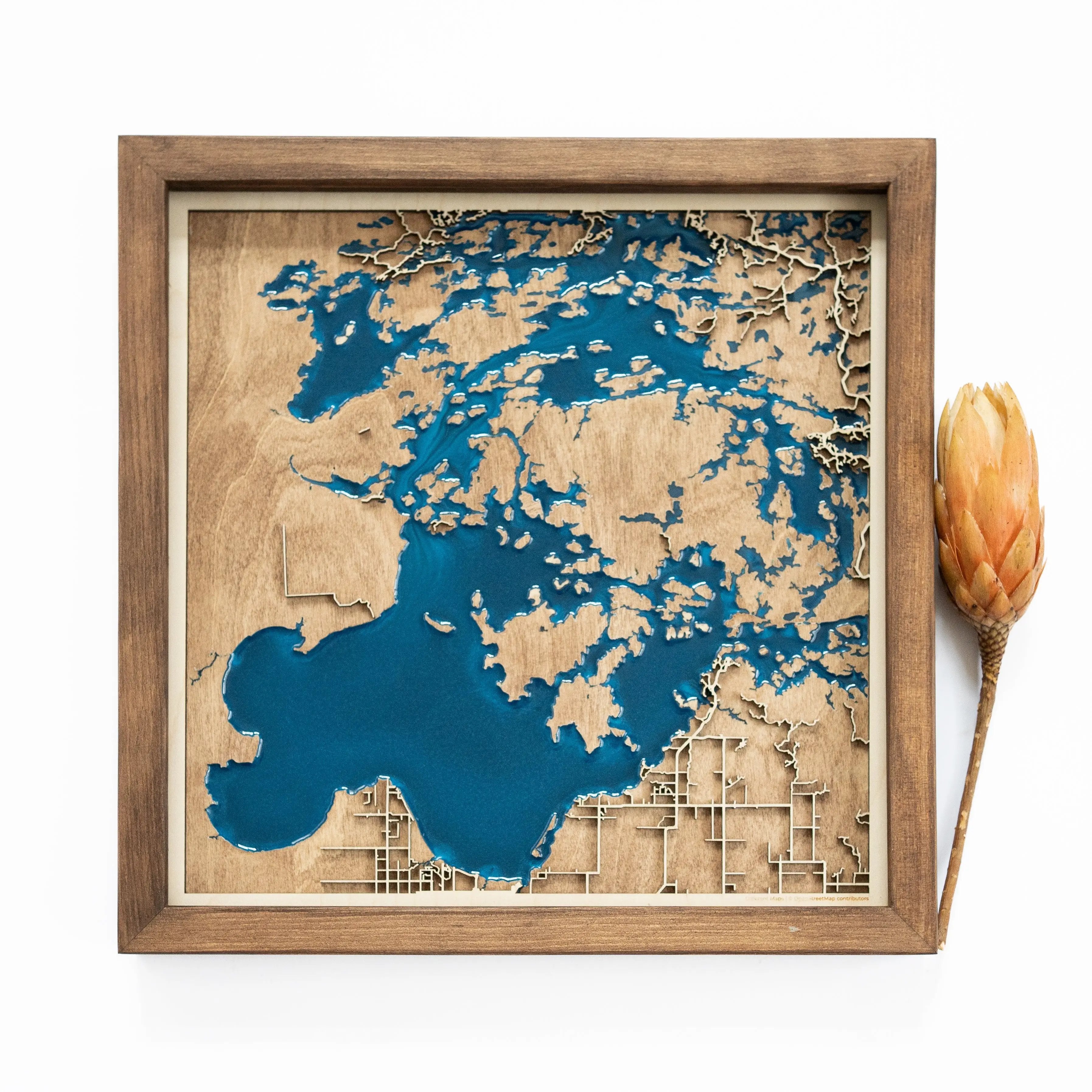 Lake of the Woods Wood Map