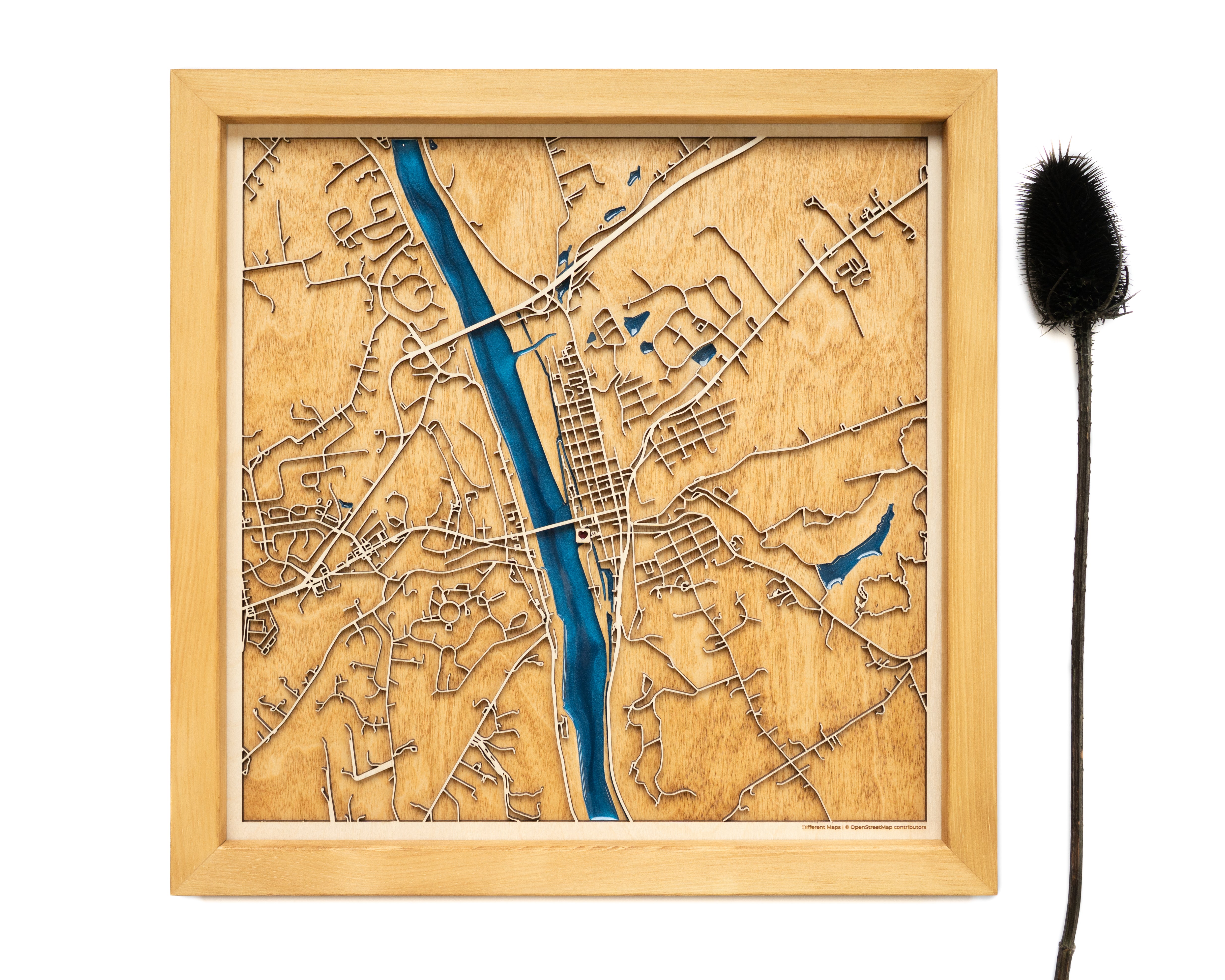 Lambertville Wood Map