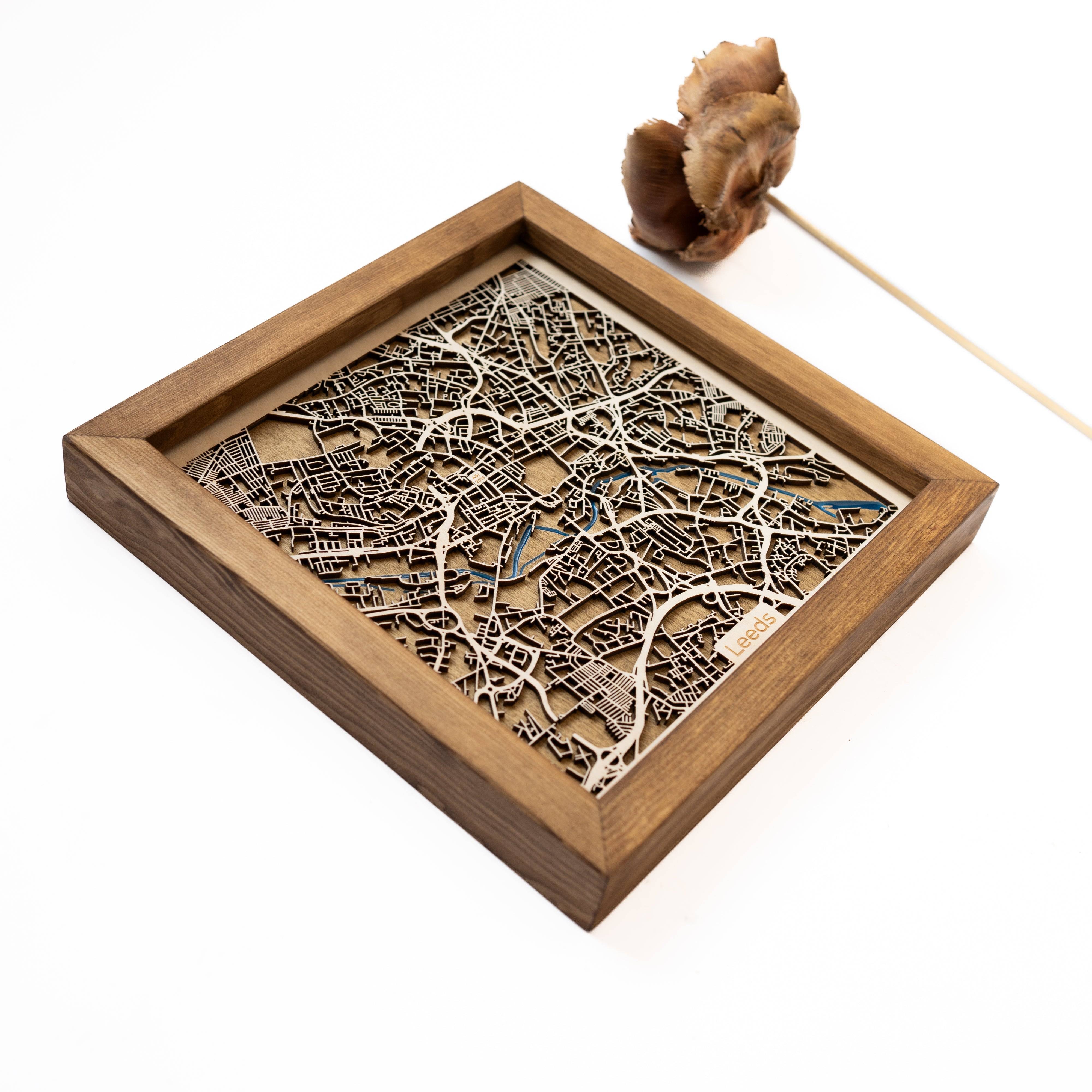 Leeds United Kingdom Map