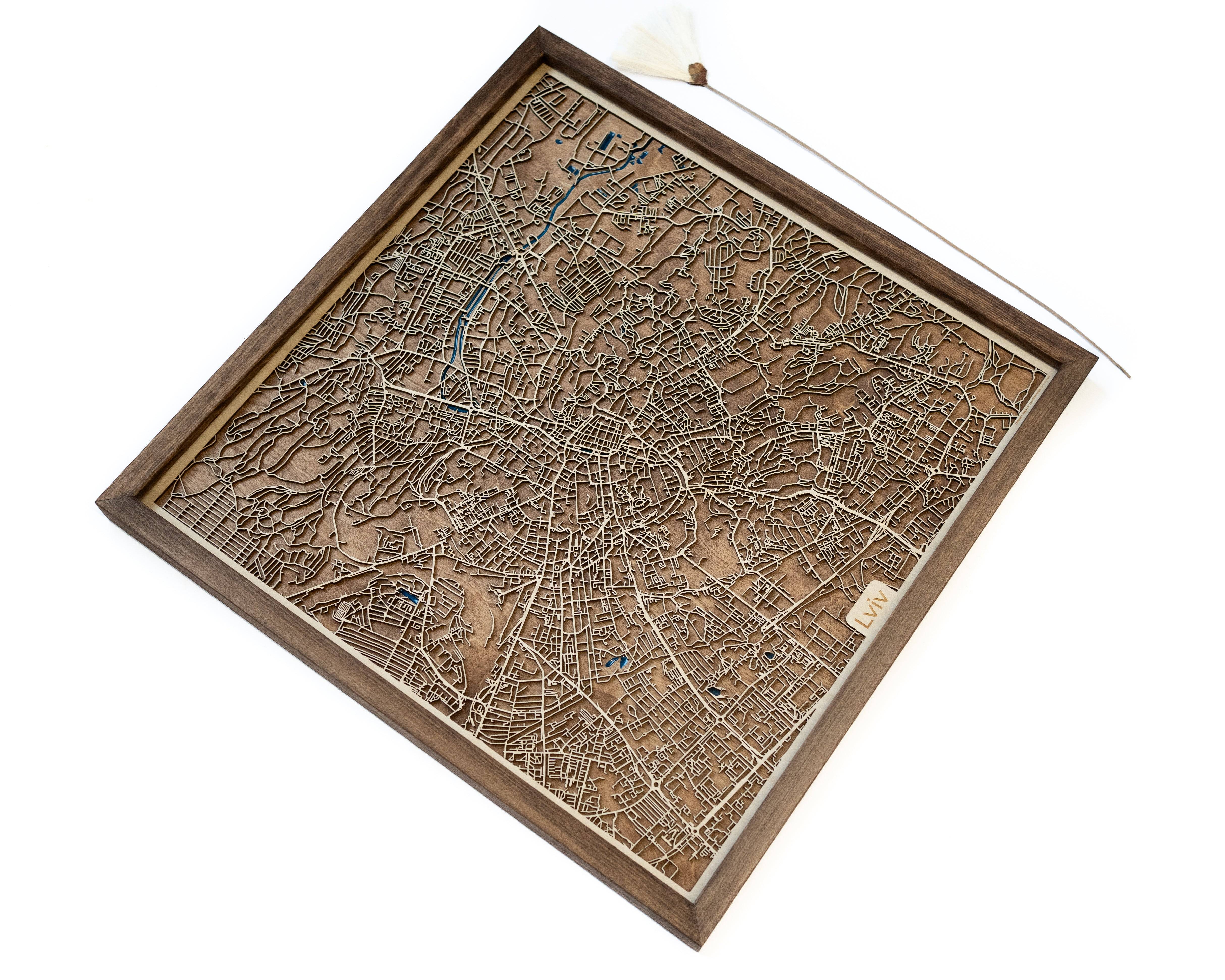 Lviv Ukraine Map